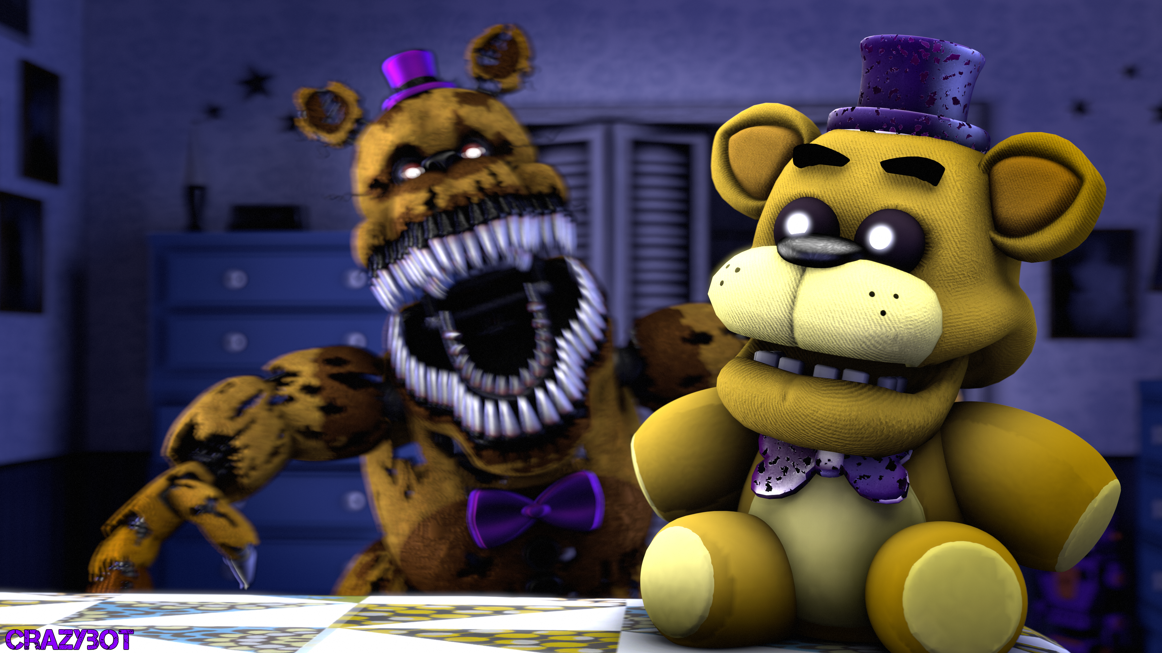 your (psychic) friend fredbear
