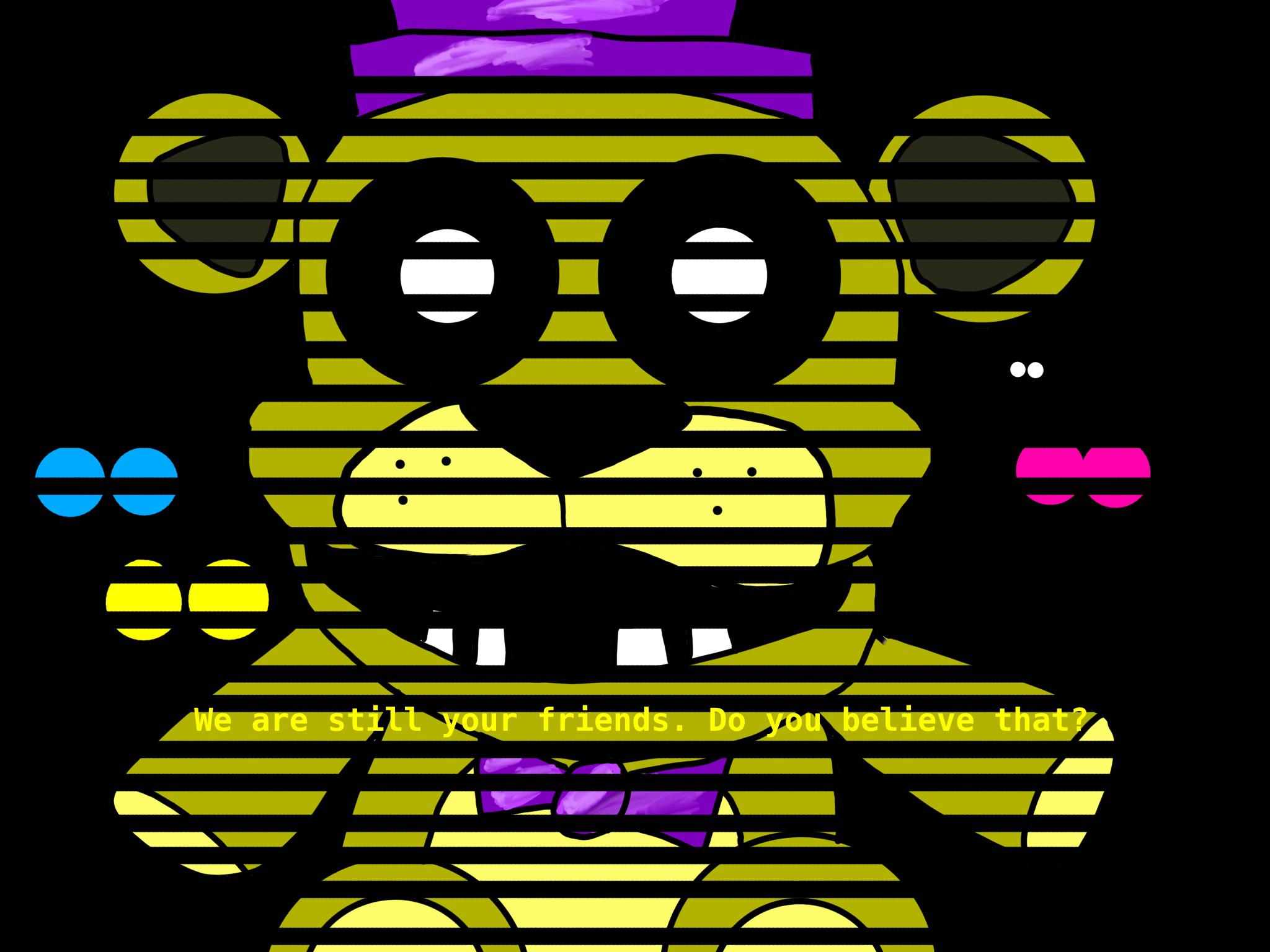 My psychic friend Fredbear!