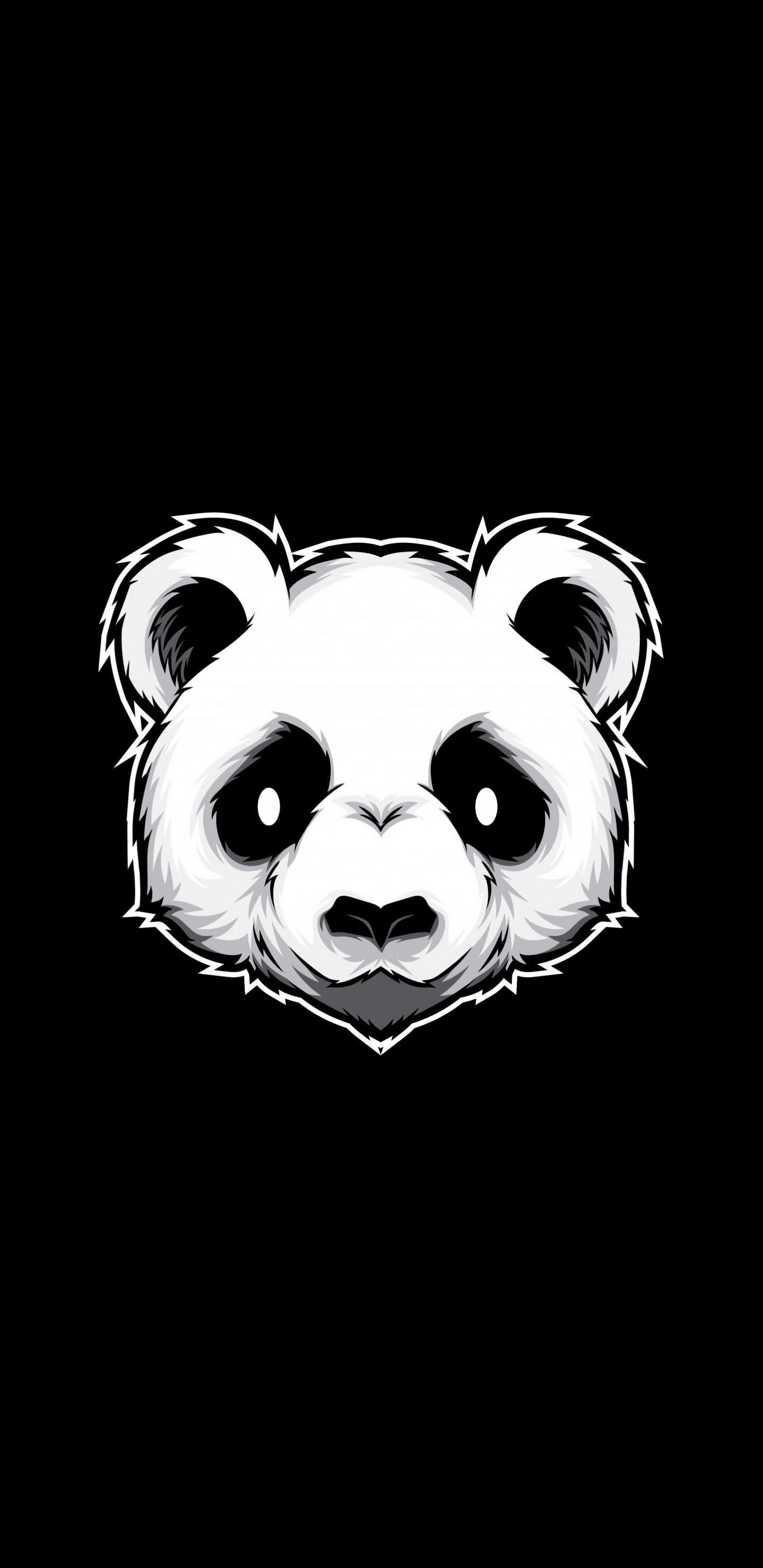 Black And White Panda Wallpapers Wallpaper Cave