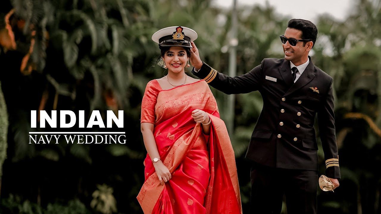 Indian Navy Wedding. A Soldier's LOVE
