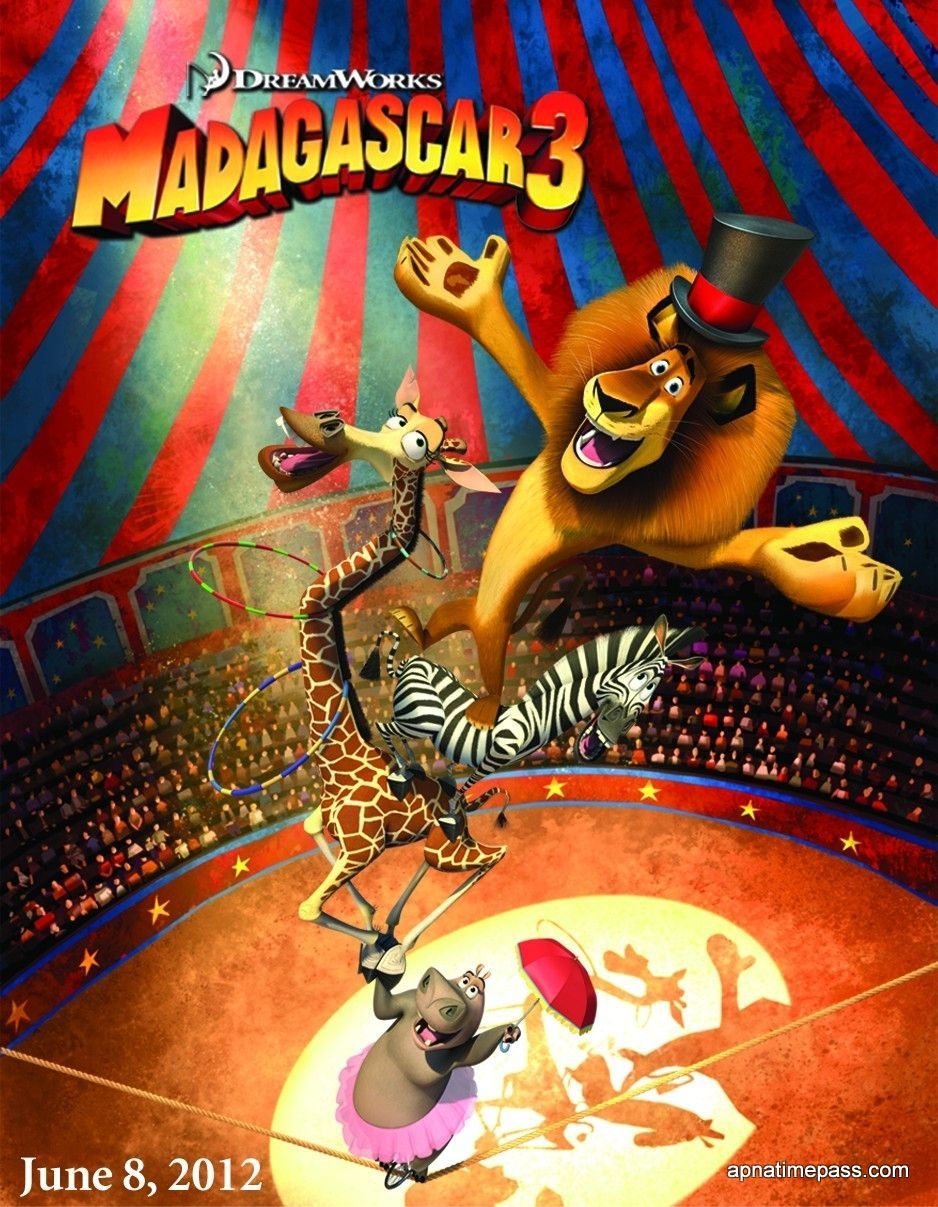 Madagascar 3: Europe's Most Wanted Movie Wallpaper