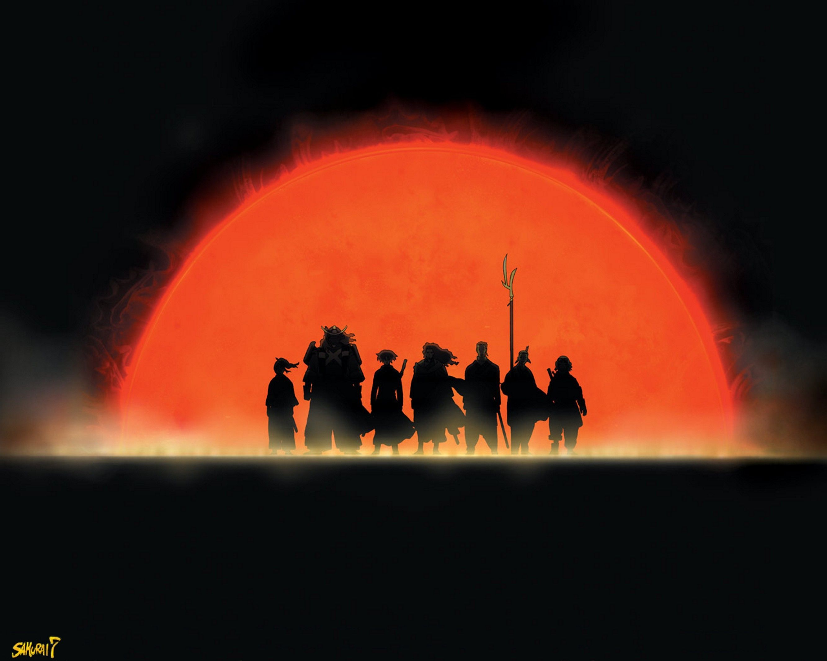 samurai Samurai 7 / 2667x2133 Wallpaper. Samurai wallpaper, Samurai, Ninja art