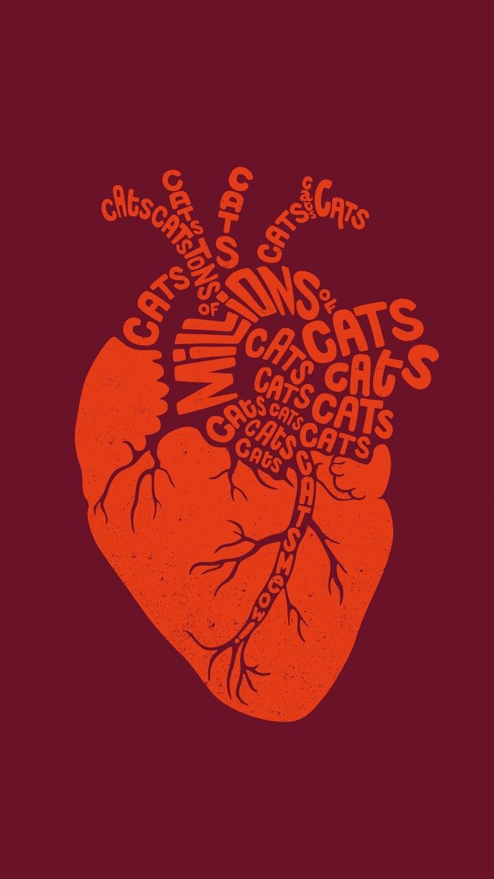 Artwork: Human Heart, Lungs, Ribs, Etc. Cute wallpaper, Artwork, Human heart