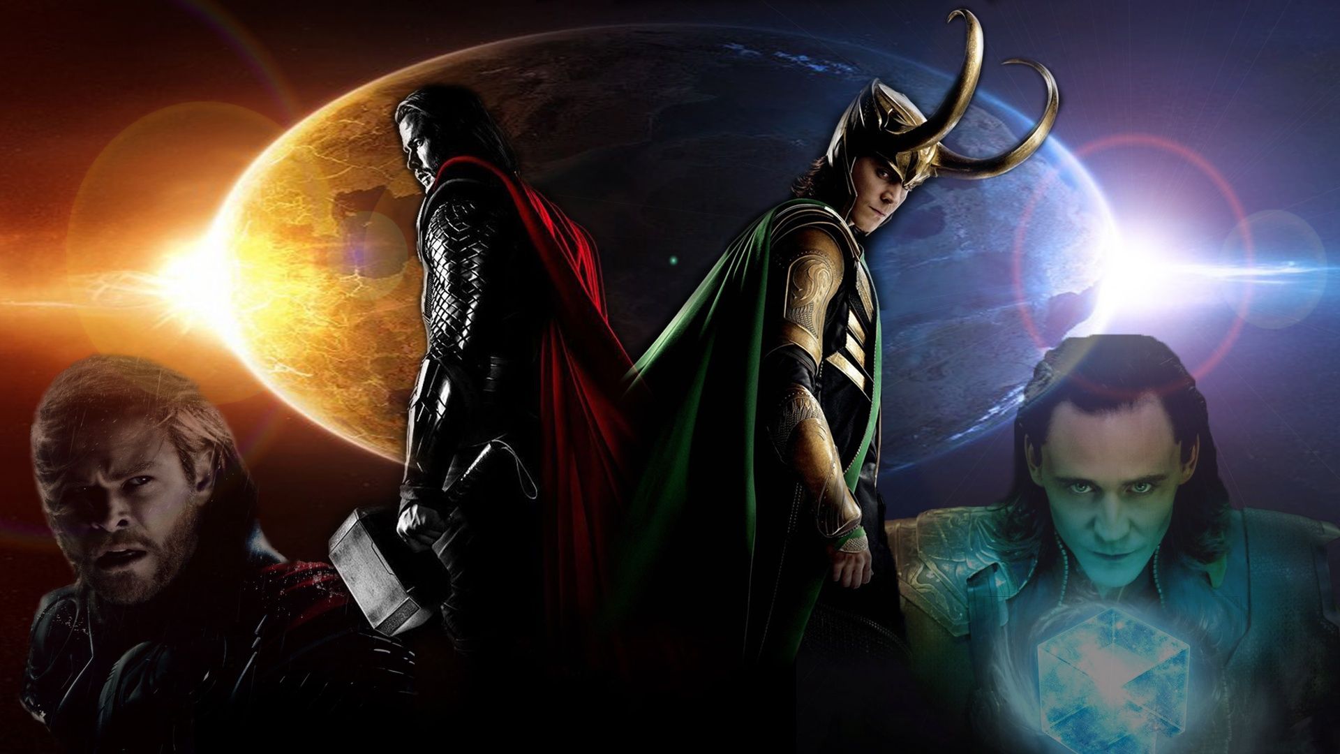 Thor And Loki HD HD Wallpaper