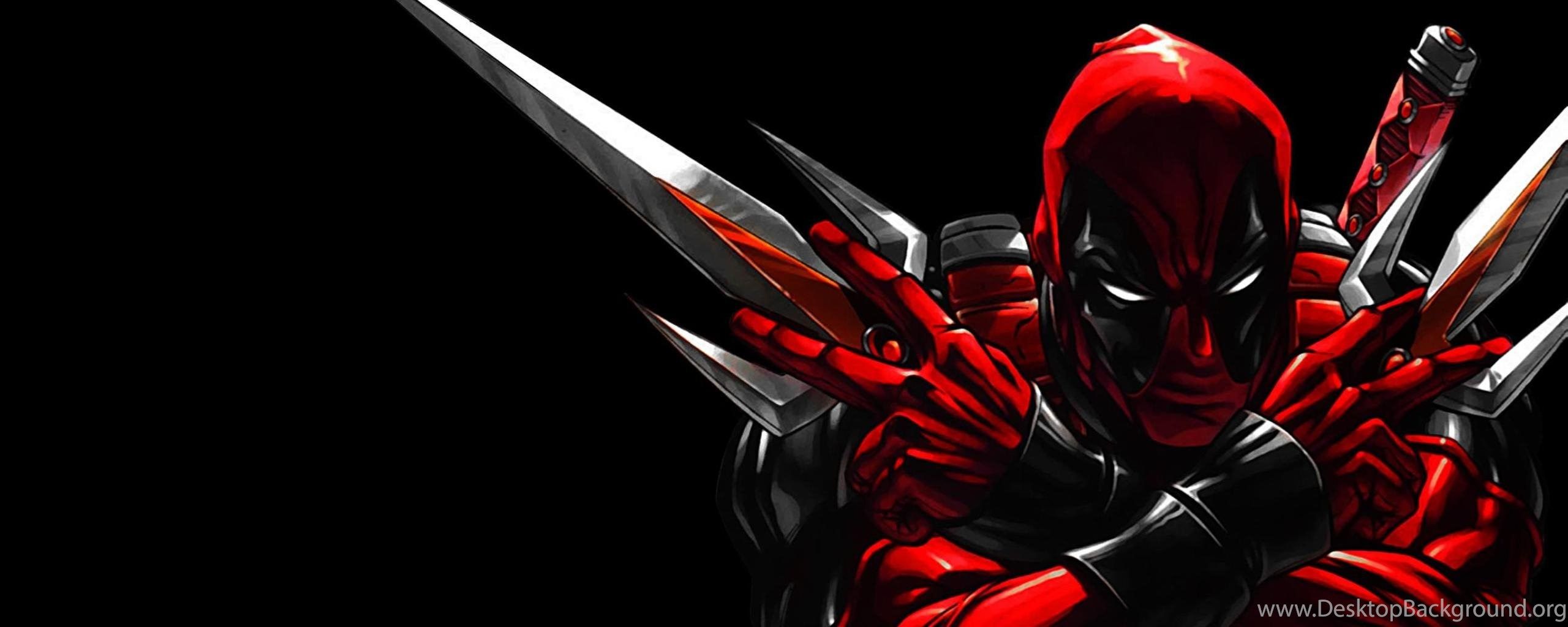 Deadpool Wade Wilson Marvel Comics Wallpaper Desktop Background