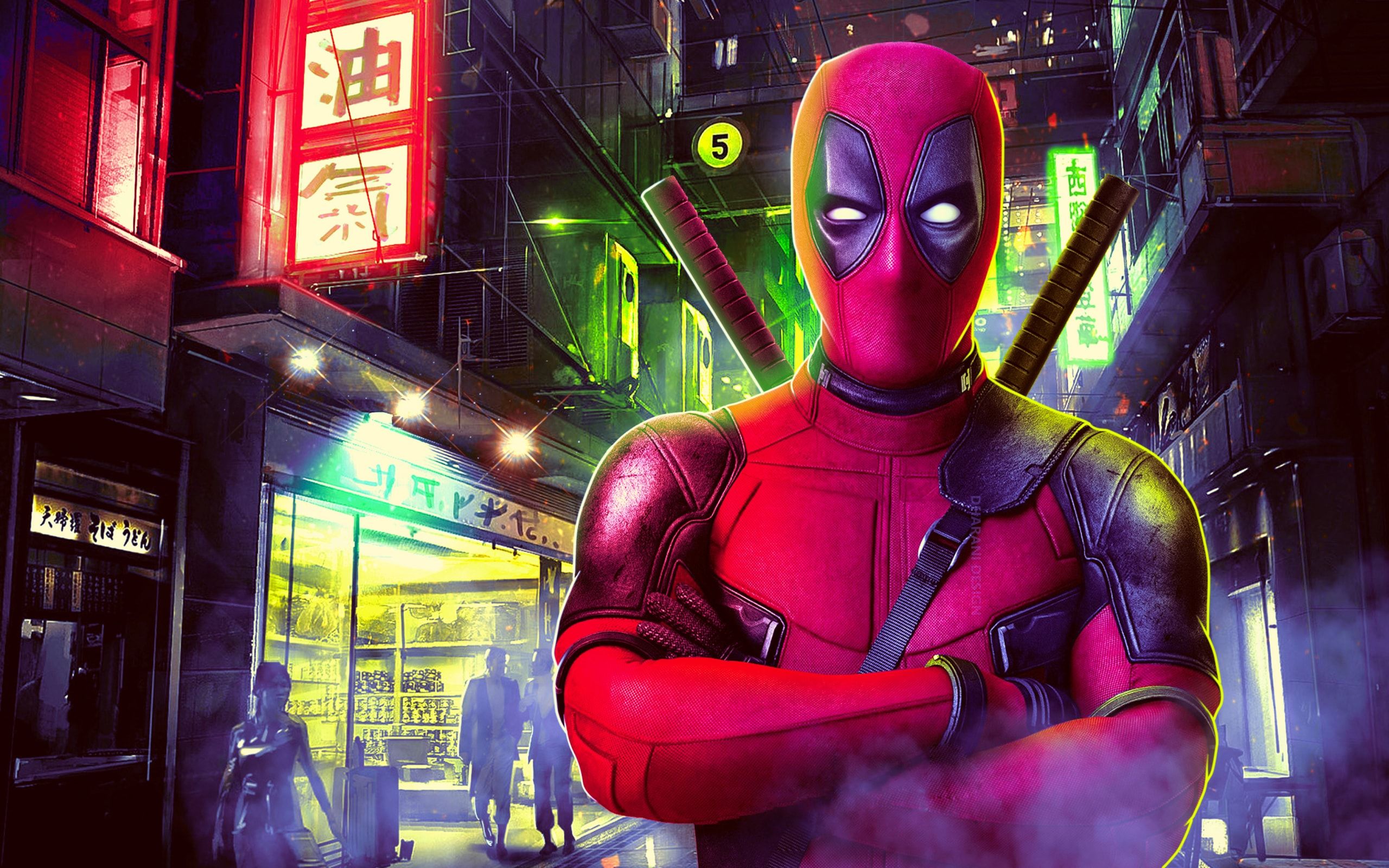 Deadpool 2, Wade Wilson, City, Marvel Wallpaper & Background Image