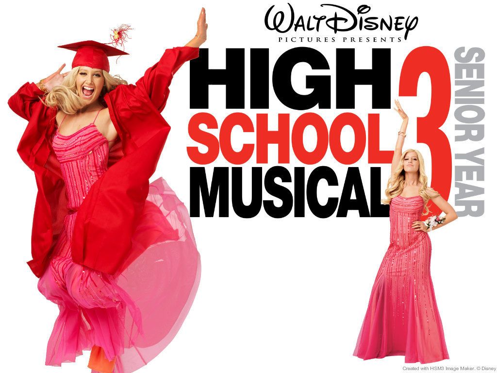 High School Musical 3 Senior Year school graduation Wallpaper