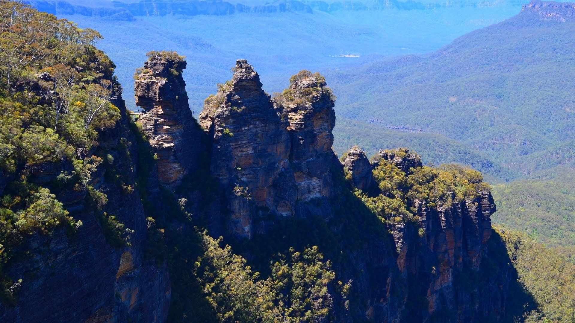 Three Sisters At Katoomba NSW HD Wallpaper
