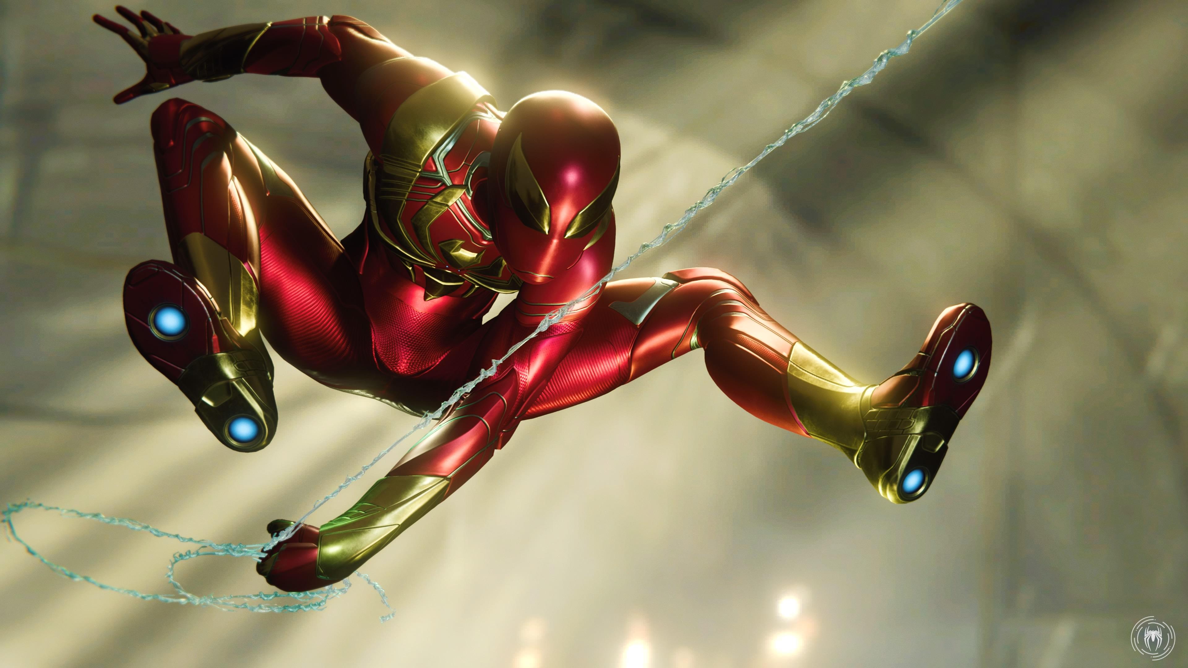 Iron Spider 4K Wallpaper