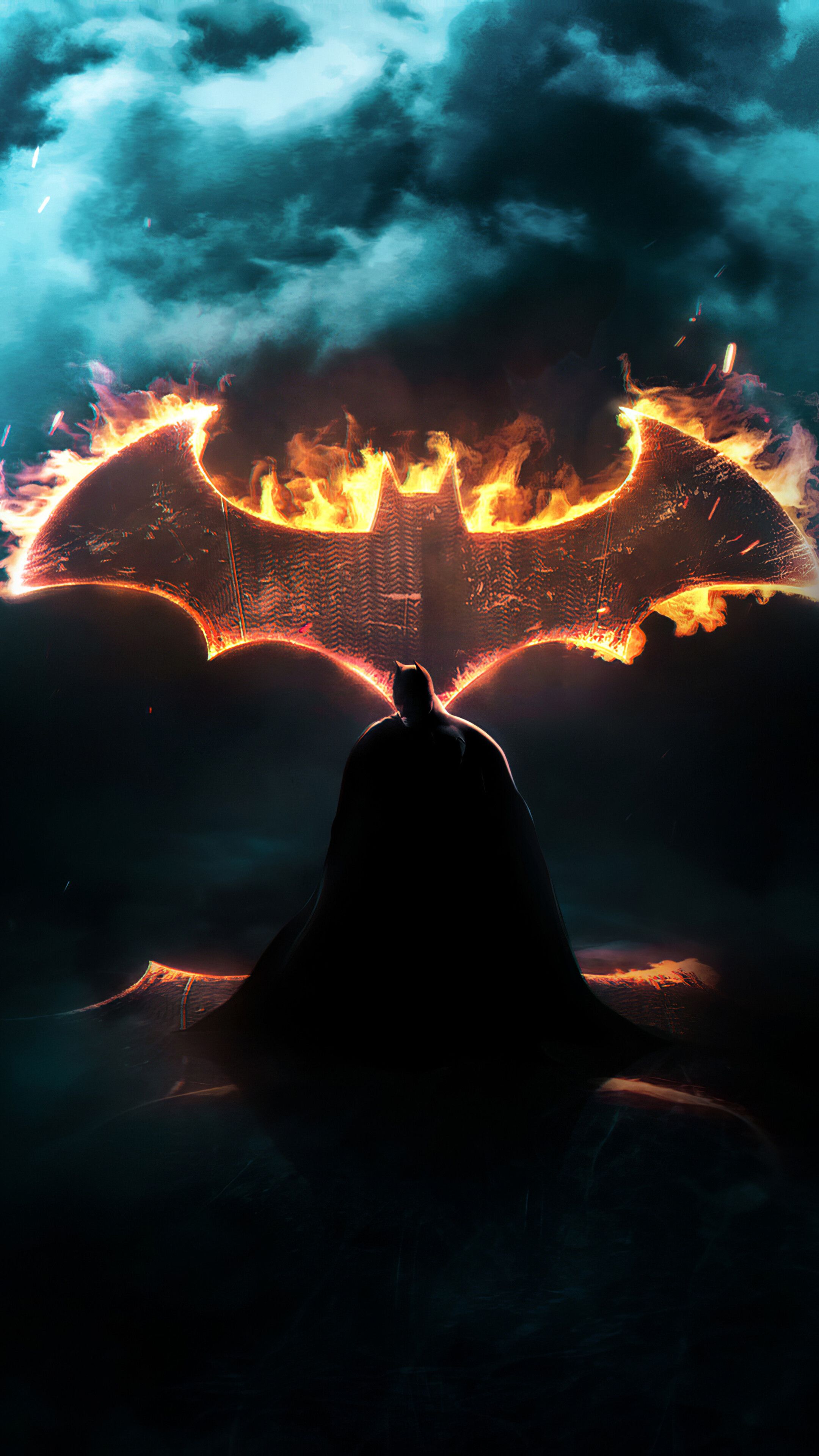 Batman, Dark Knight, Logo, 4K phone HD Wallpaper, Image, Background, Photo and Picture HD Wallpaper