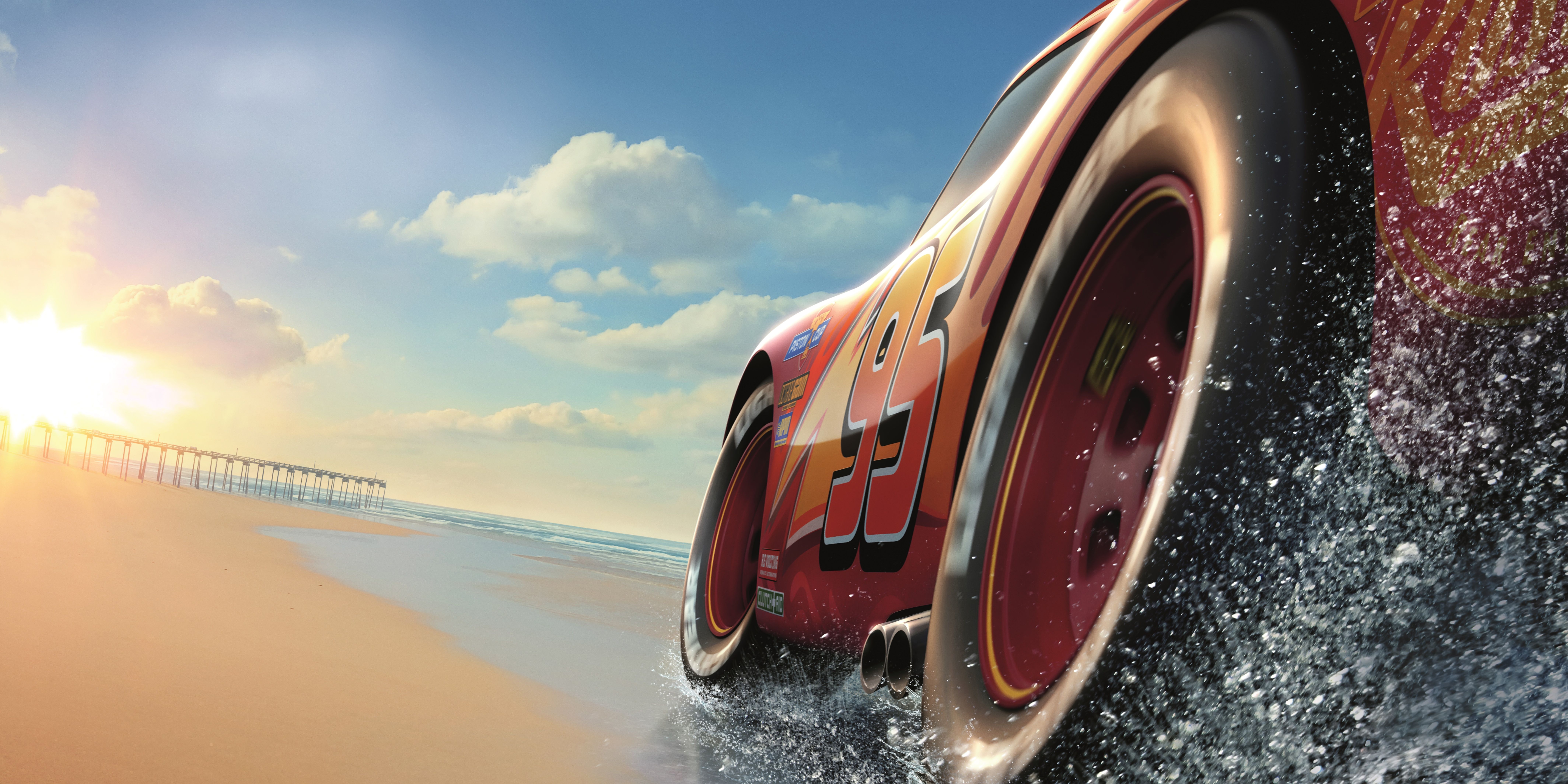 cars 3 HD wallpaper, Background