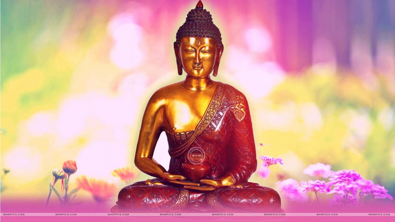 Buddha Sitting Statue Full HD Buddha