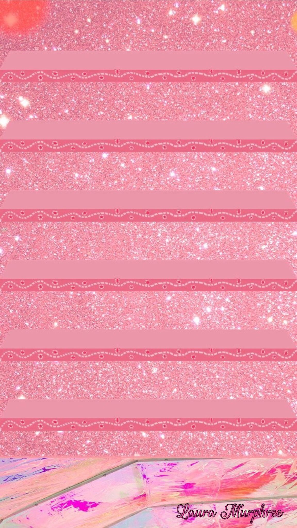 Bling iPhone Shelf Wallpaper
