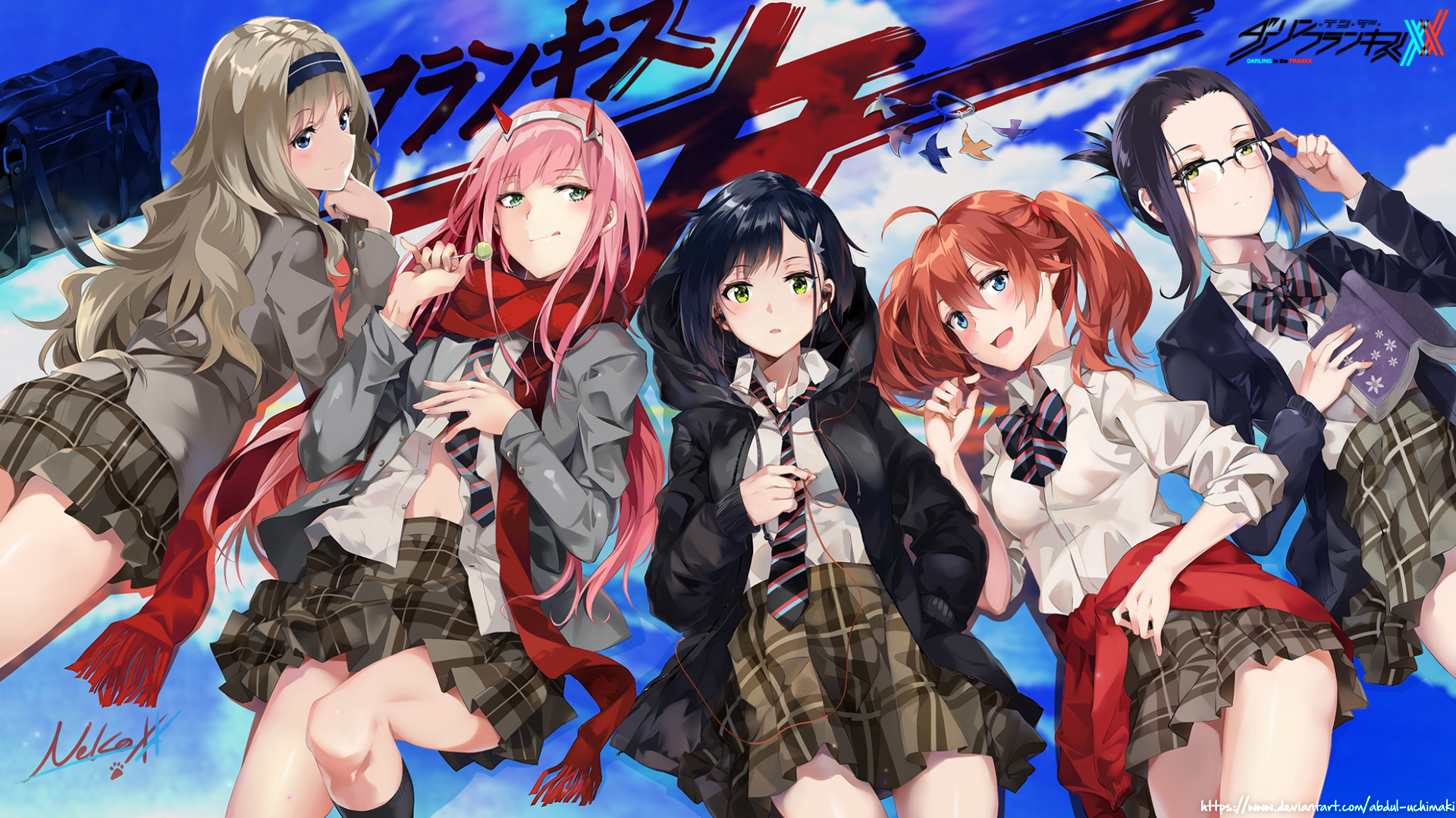 Ichigo (Darling in the FranXX) HD Wallpaper and Background Image