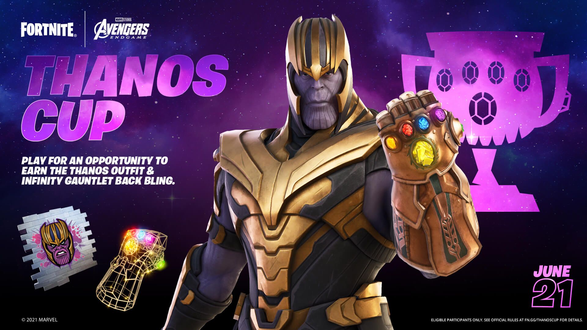 Thanos is Coming! Get Him First in the Thanos Cup