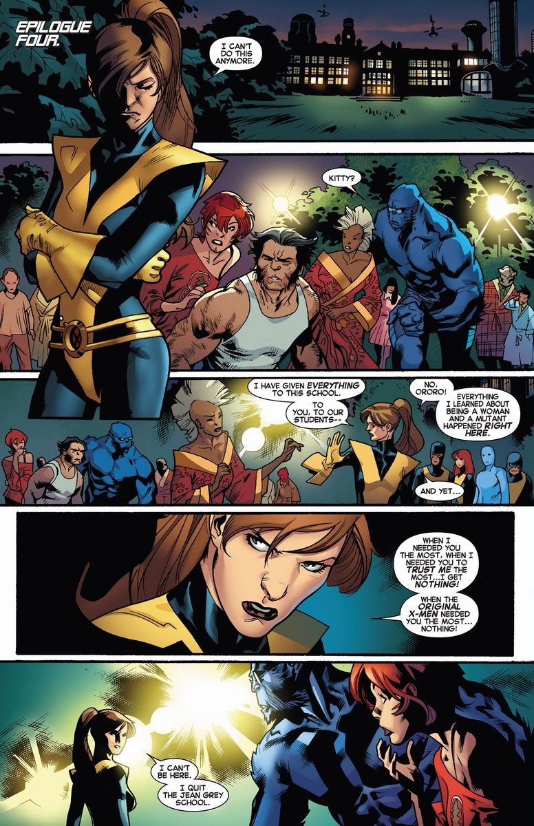 Kitty Pryde's rebound boyfriend Iceman