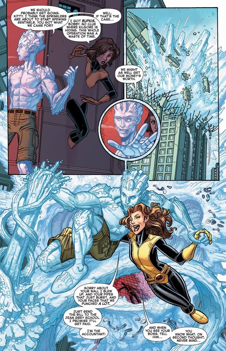 Kitty Pryde's rebound boyfriend Iceman