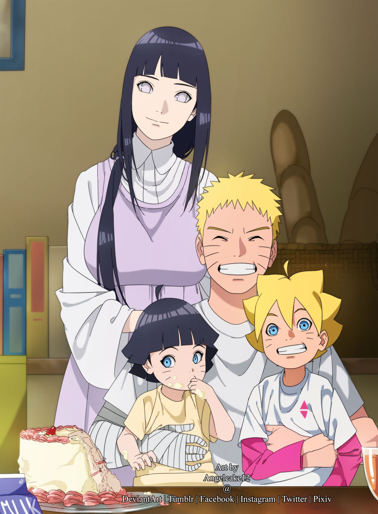 Himawari Uzumaki Wallpaper