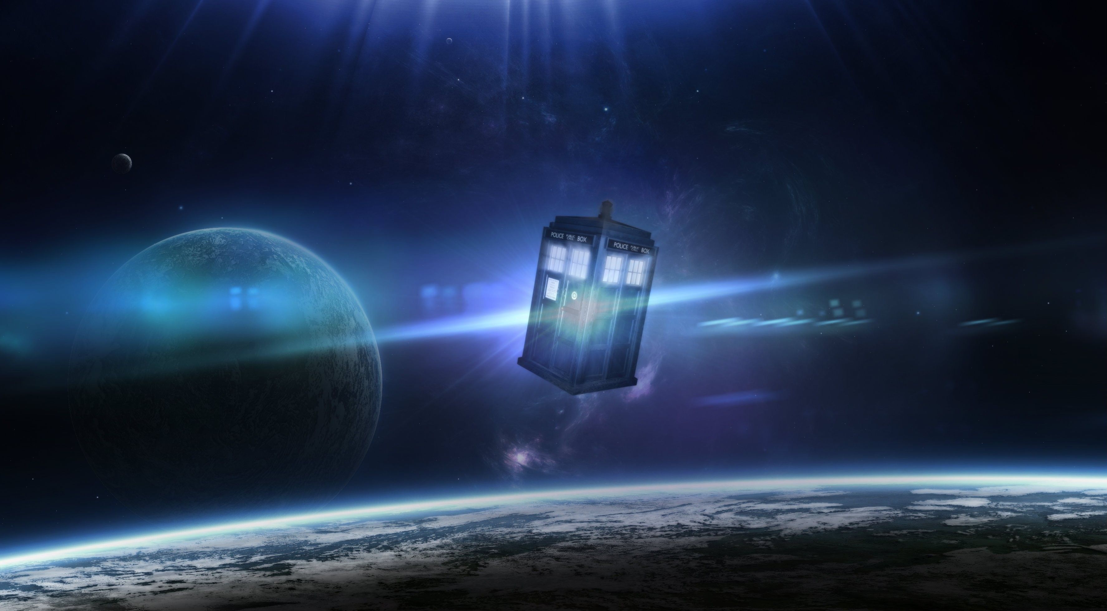 Doctor Who Tardis 4k HD Wallpaper