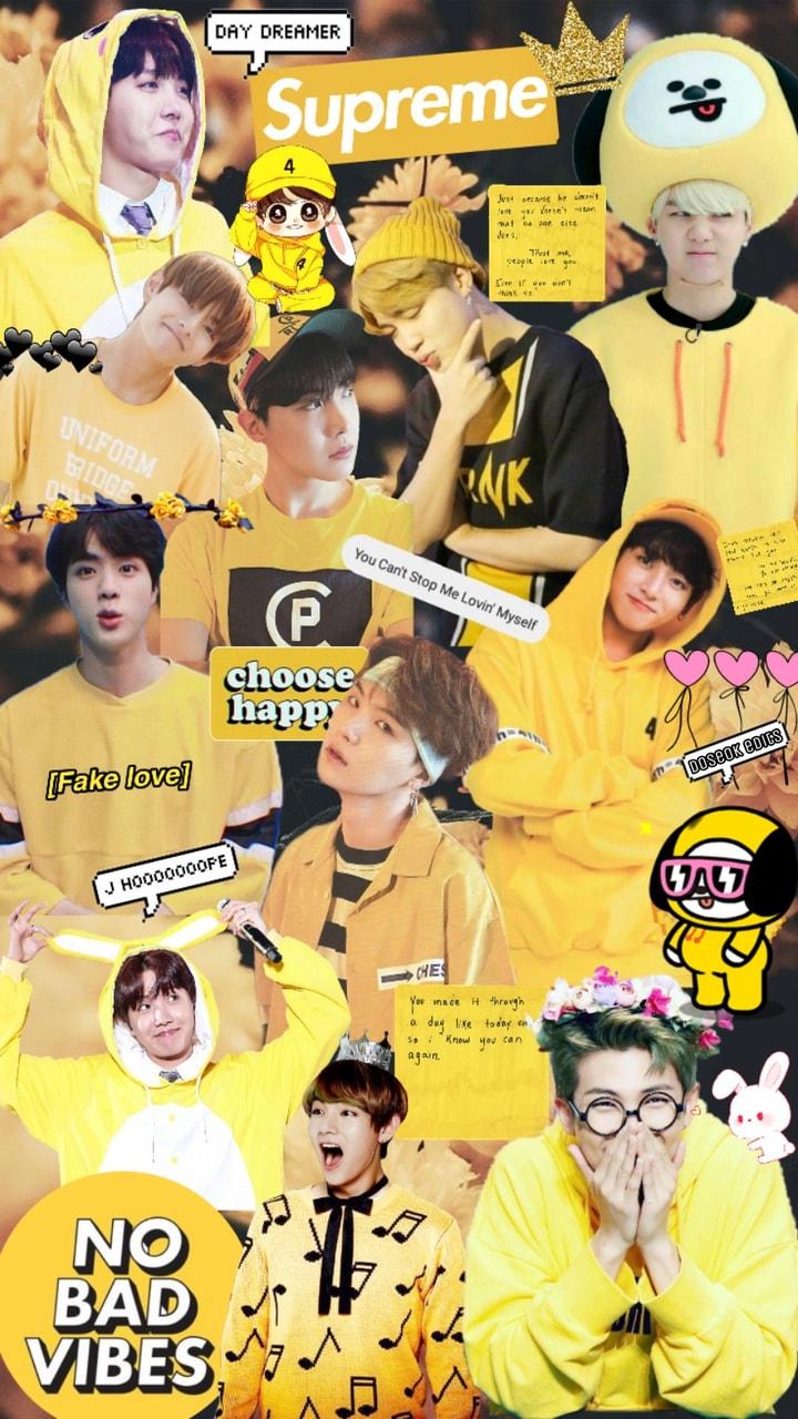 Jungkook Yellow Aesthetic