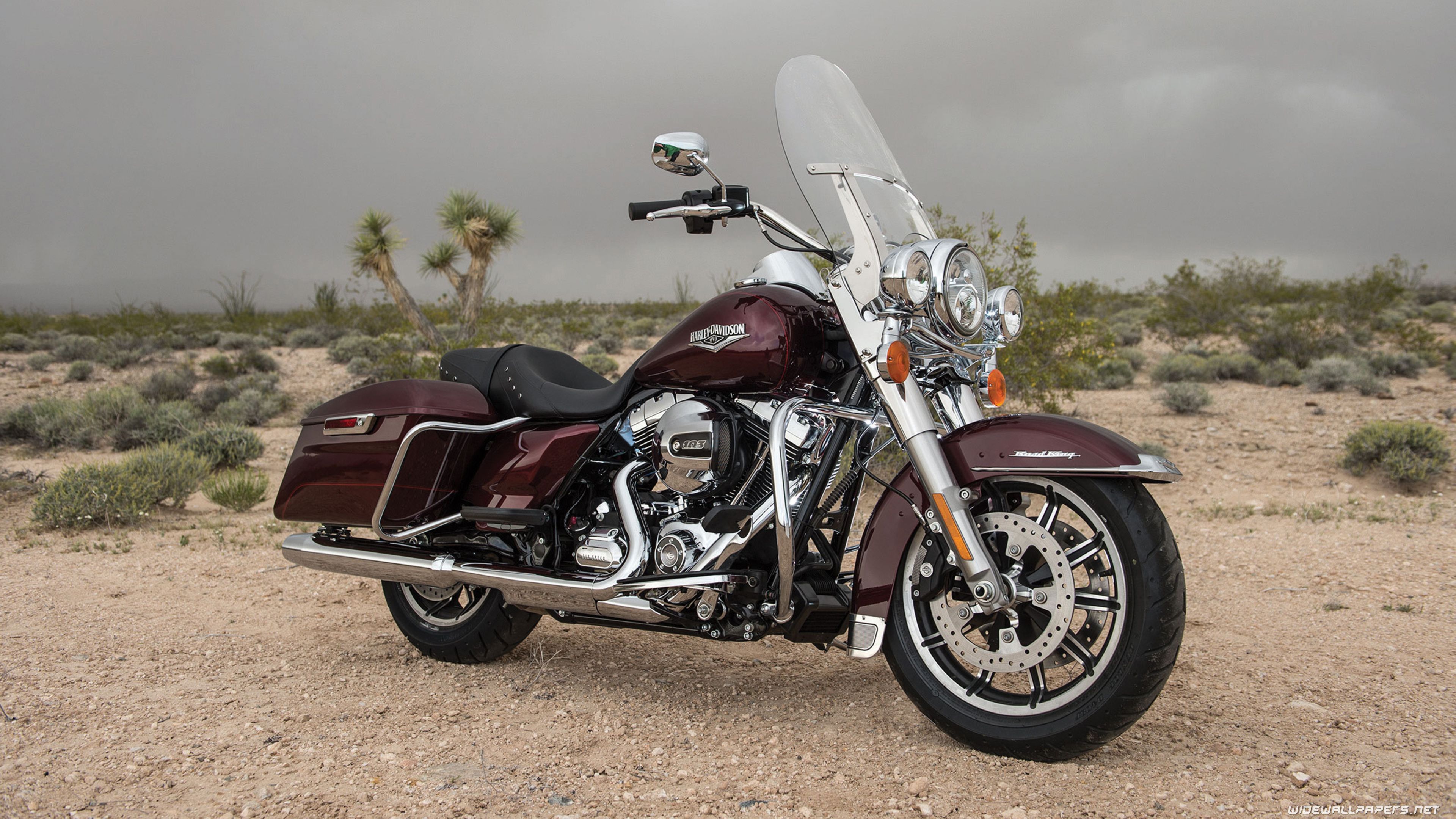 Harley Davidson Touring Motorcycle Desktop Wallpaper 4K Ultra HD