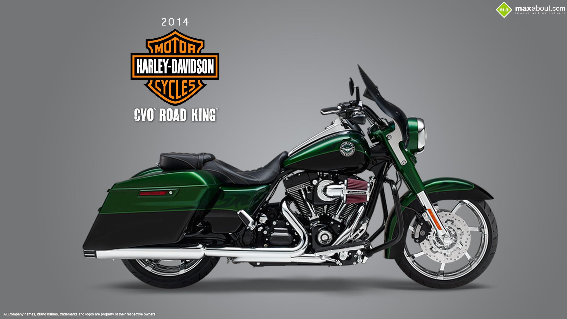 Harley Road King Wallpaper