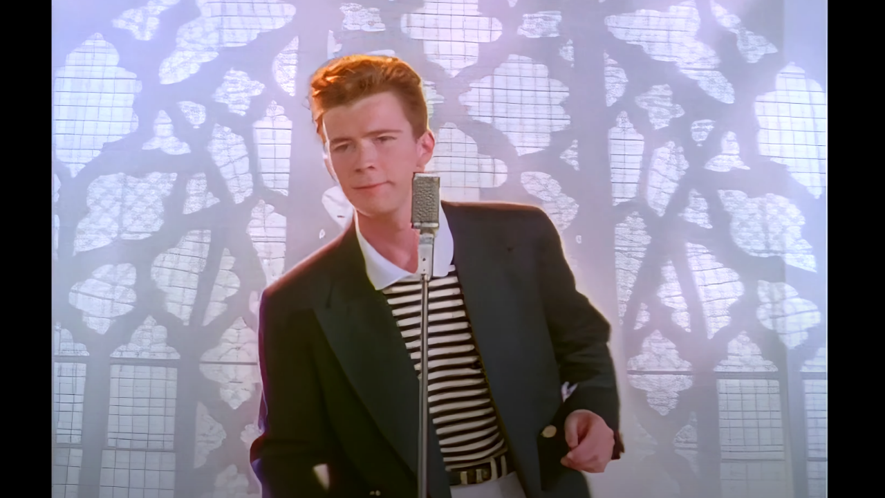 Rick roll Wallpaper in 2023  Rick rolled, Cool pictures for