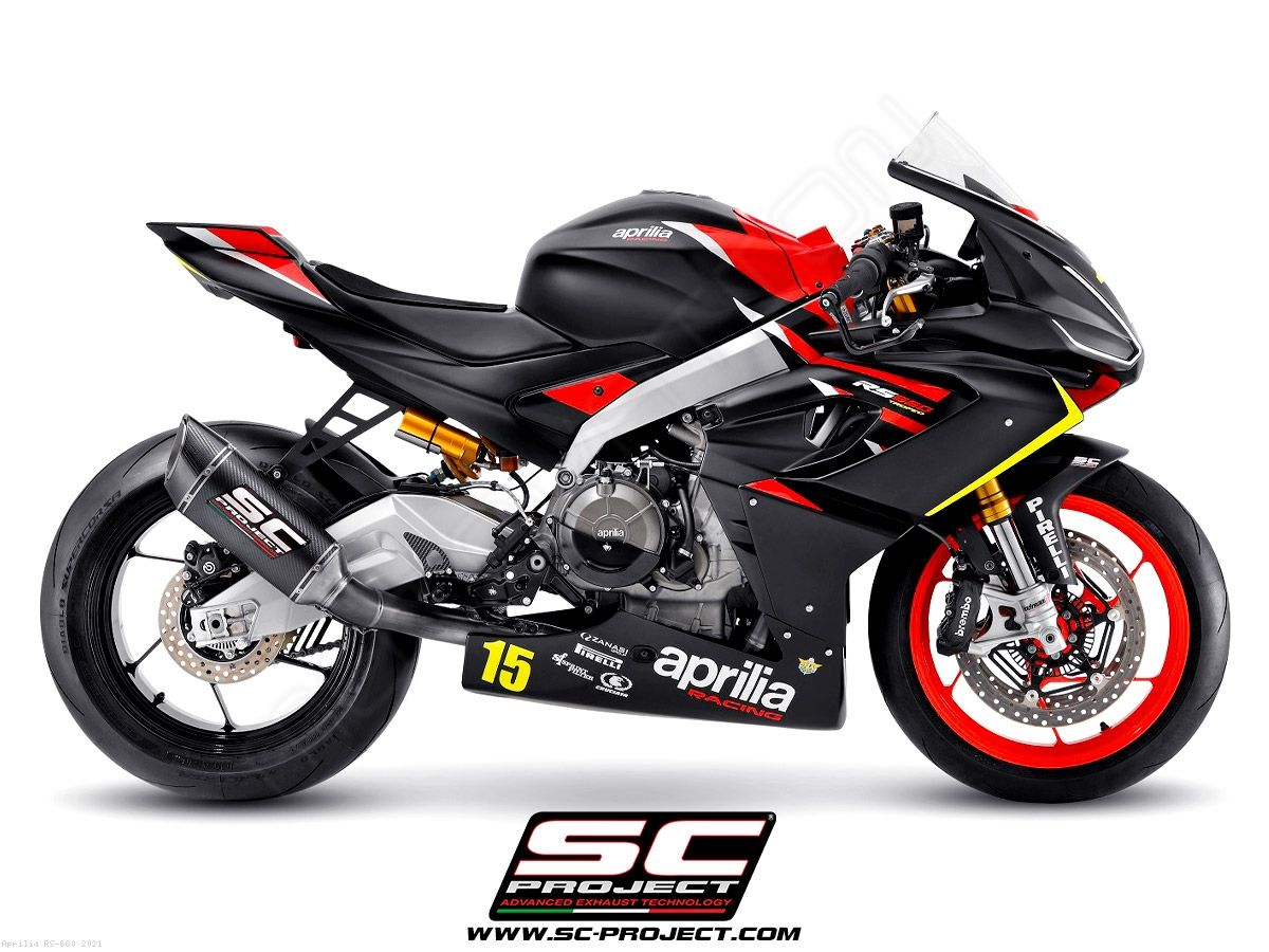 SC1 R Exhaust Aprilia / RS 660 / 2021 (A23 TC90C)