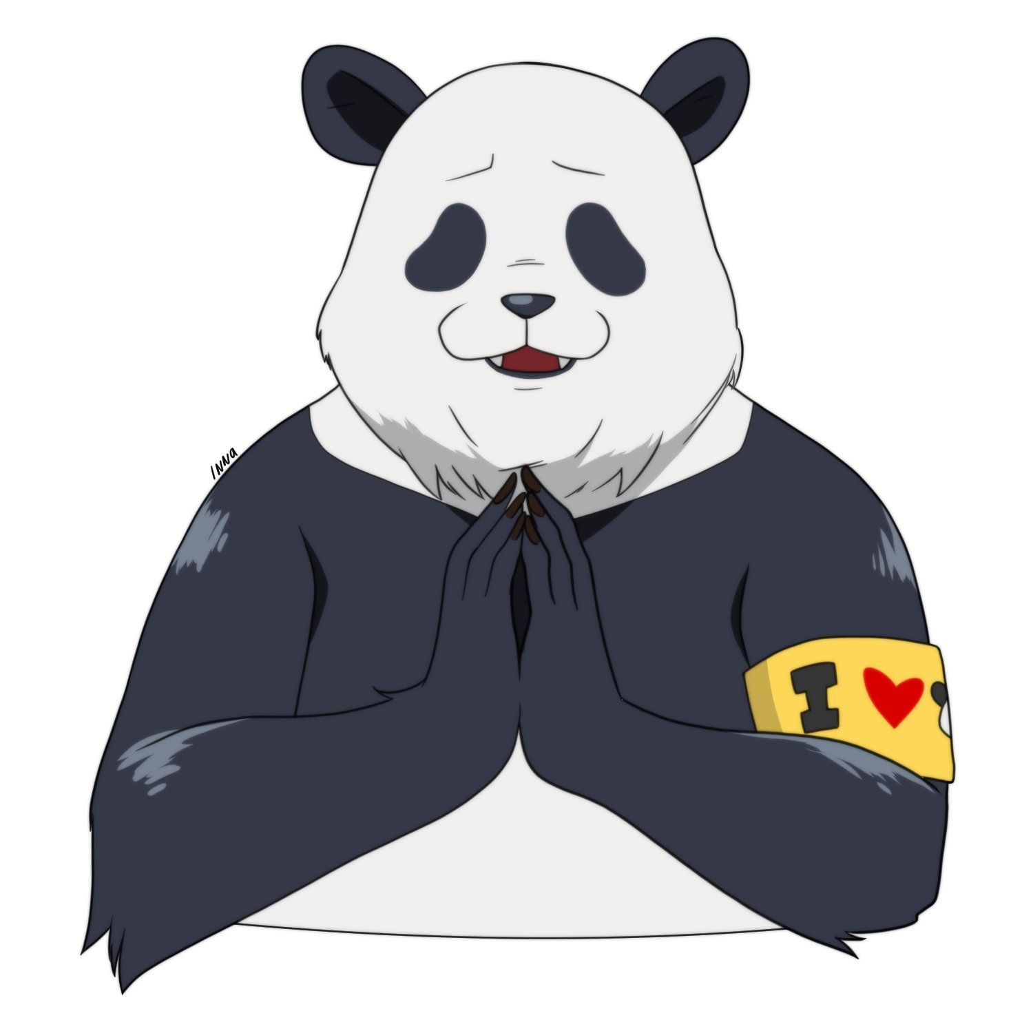 IMWatermeloN on Twitter. Panda icon, Anime, Jujutsu