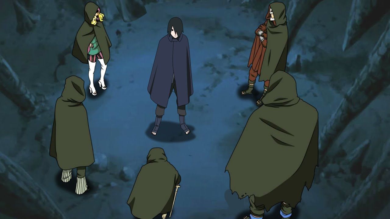 Sasuke Uchiha Meets Evil Kara Group Episode Fan Animation