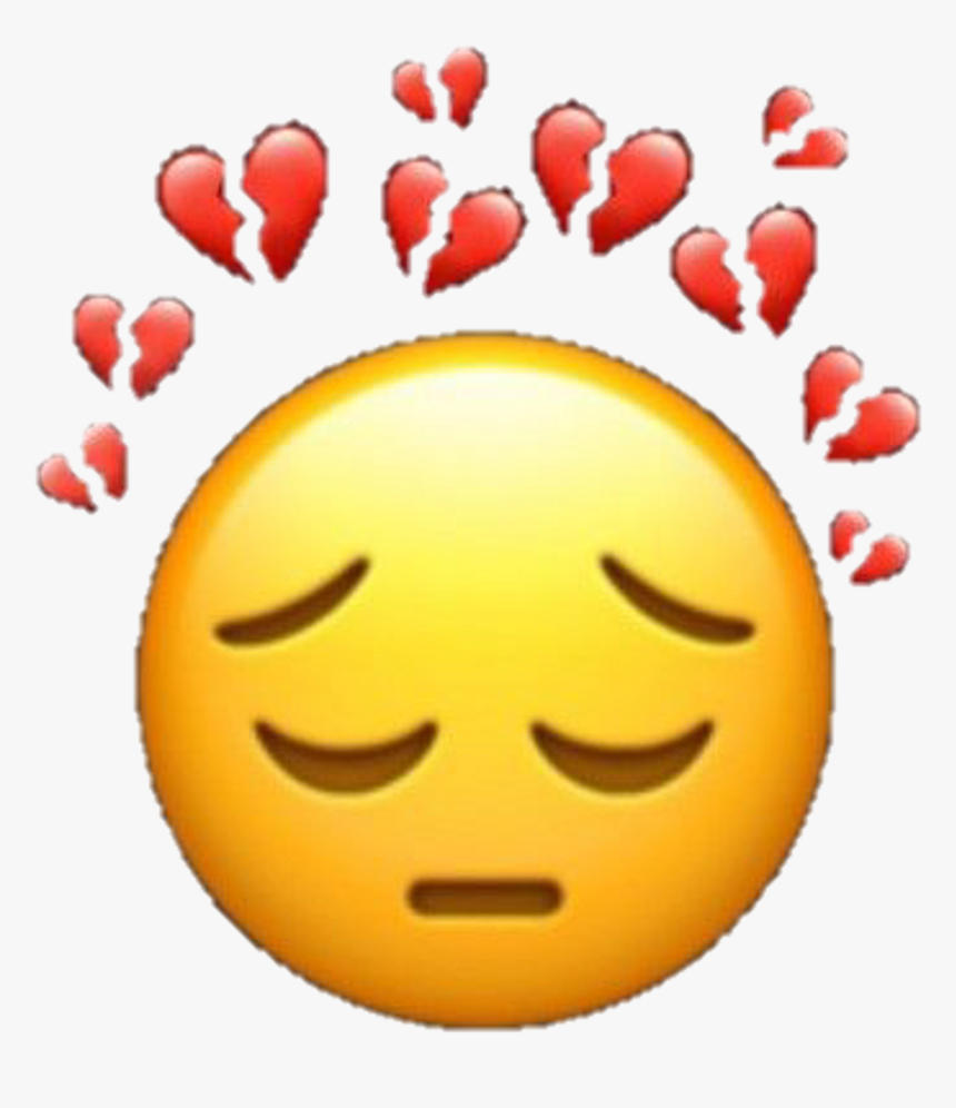 Aesthetic Depression Broken Heart Emoji Sad Wallpaper