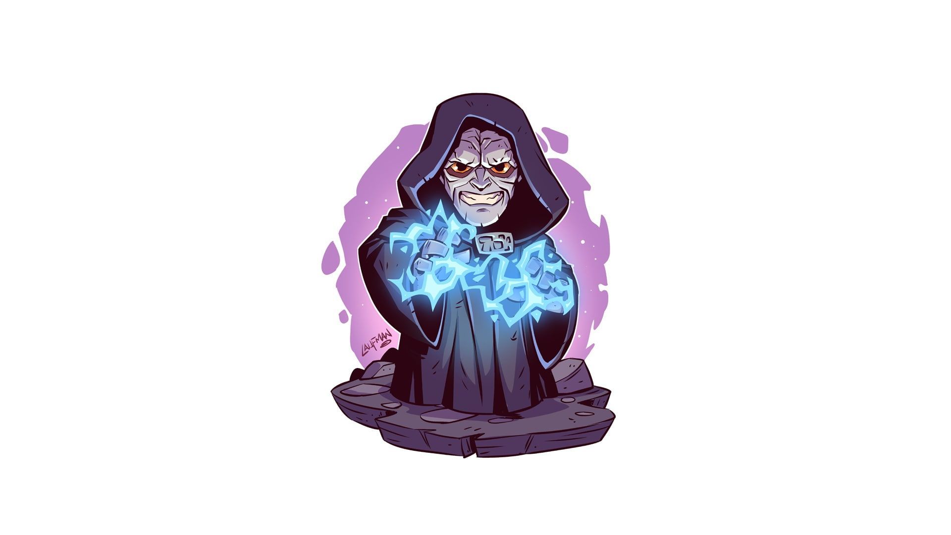 Emperor Palpatine #Sith Star Wars #artwork simple background white background P #wallpaper #hdwallpaper #desktop. Star wars artwork, HD wallpaper, Artwork
