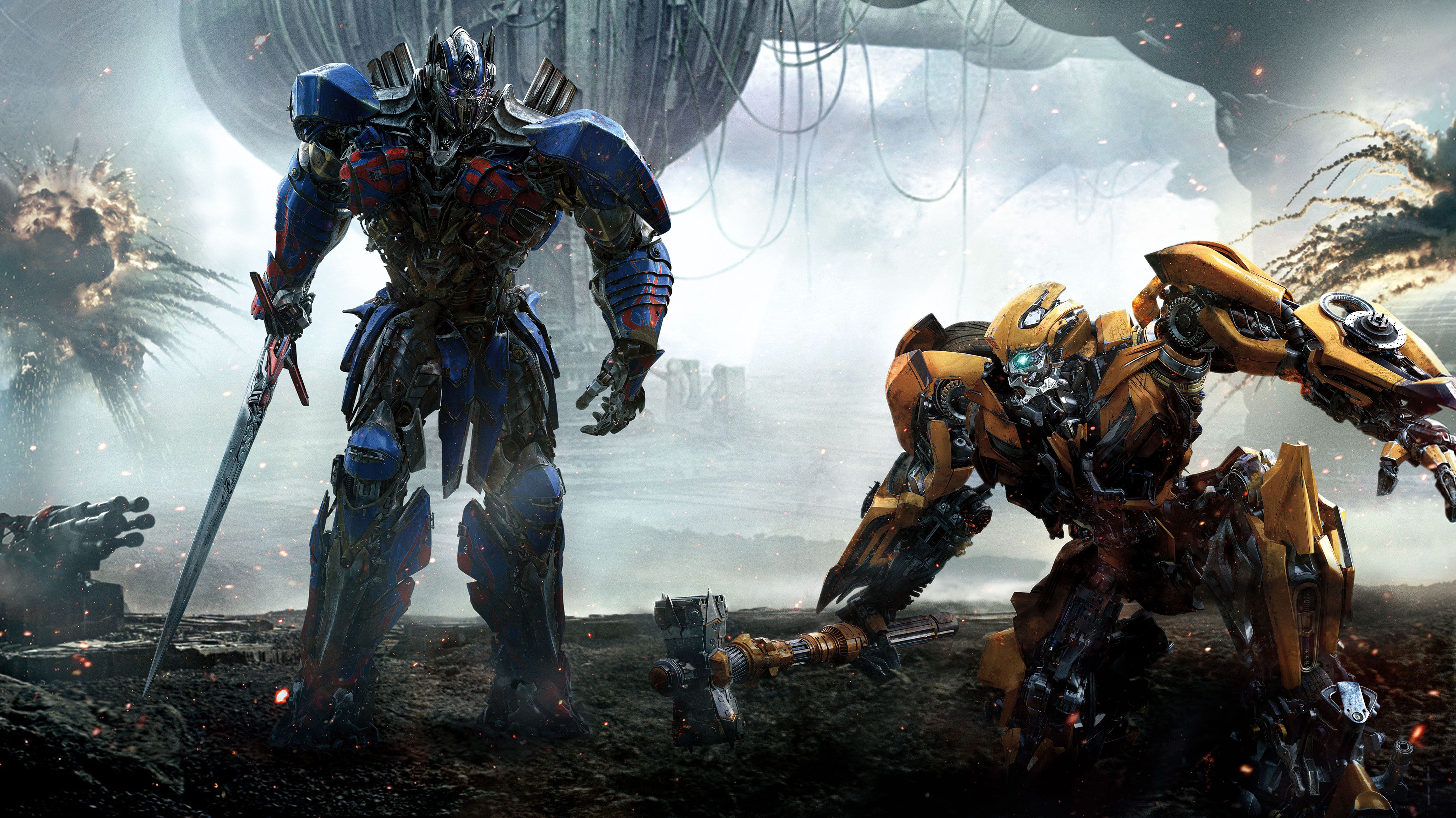 #Bumblebee, #Transformers: The Last Knight, K, #Optimus Prime. Mocah HD Wallpaper