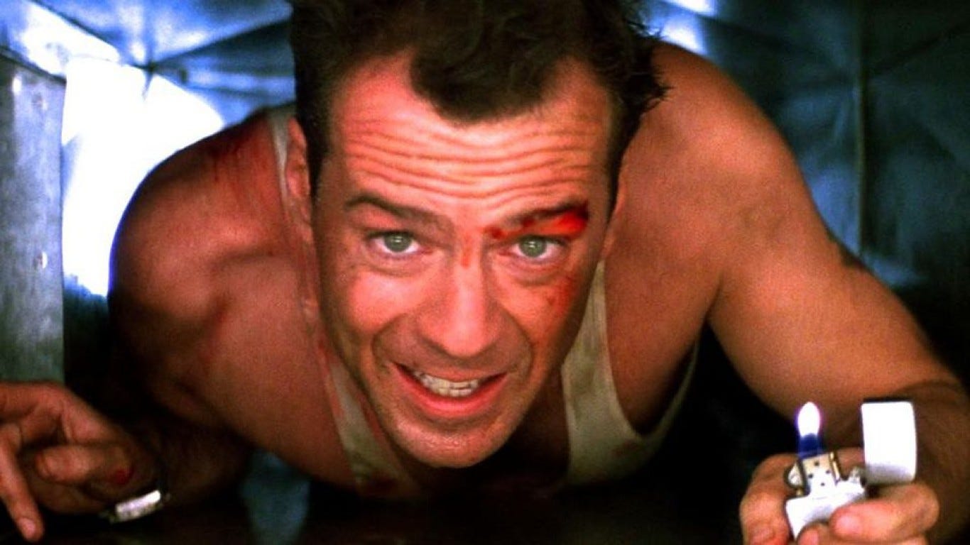 Die Hard': Bruce Willis' John McClane returns in a battery commercial