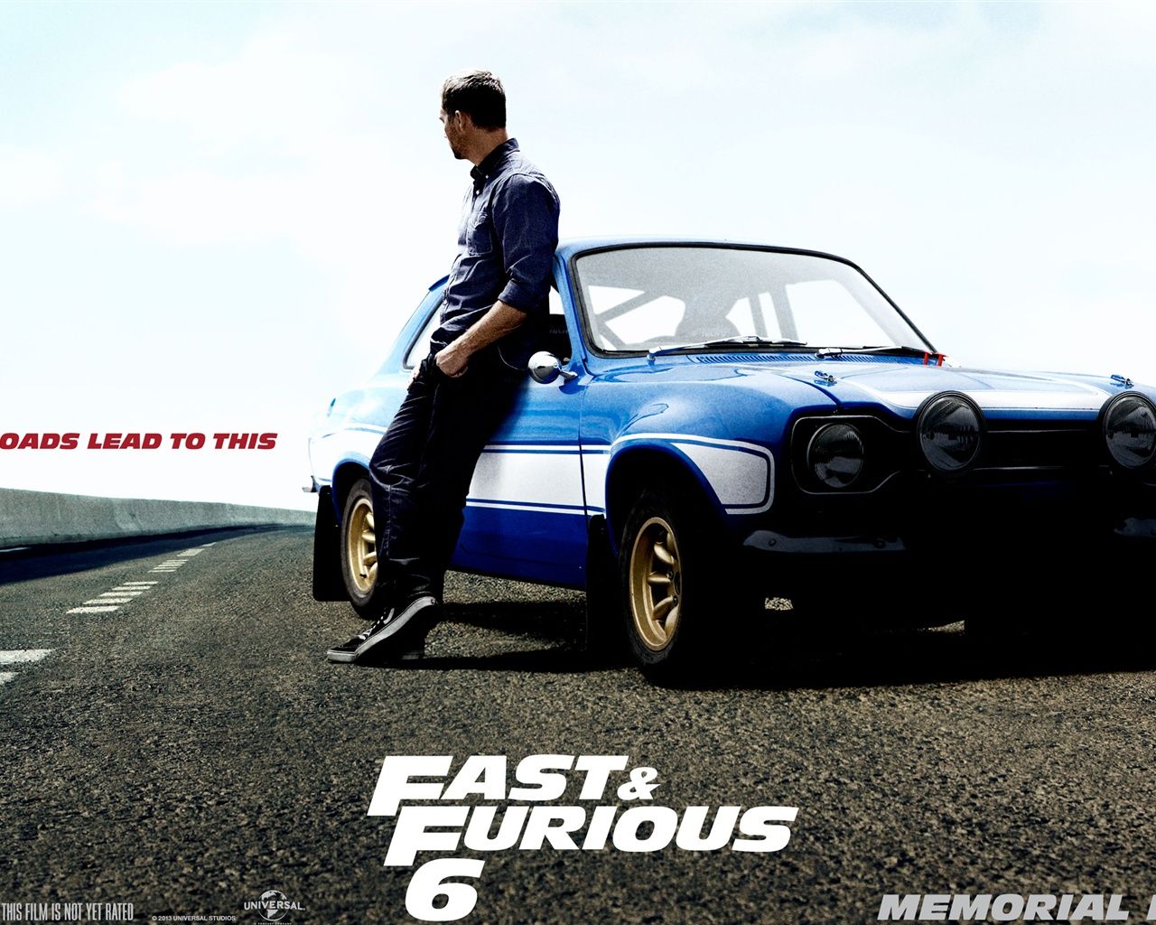 Paul Walker Fast And Furious 6 Wallpaper image
