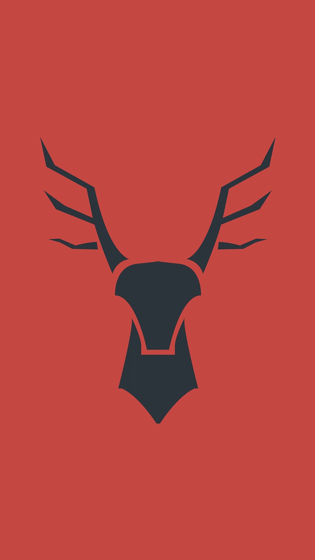 Dark Deer IPhone Wallpaper. Deer Wallpaper, IPhone Wallpaper, Android Wallpaper