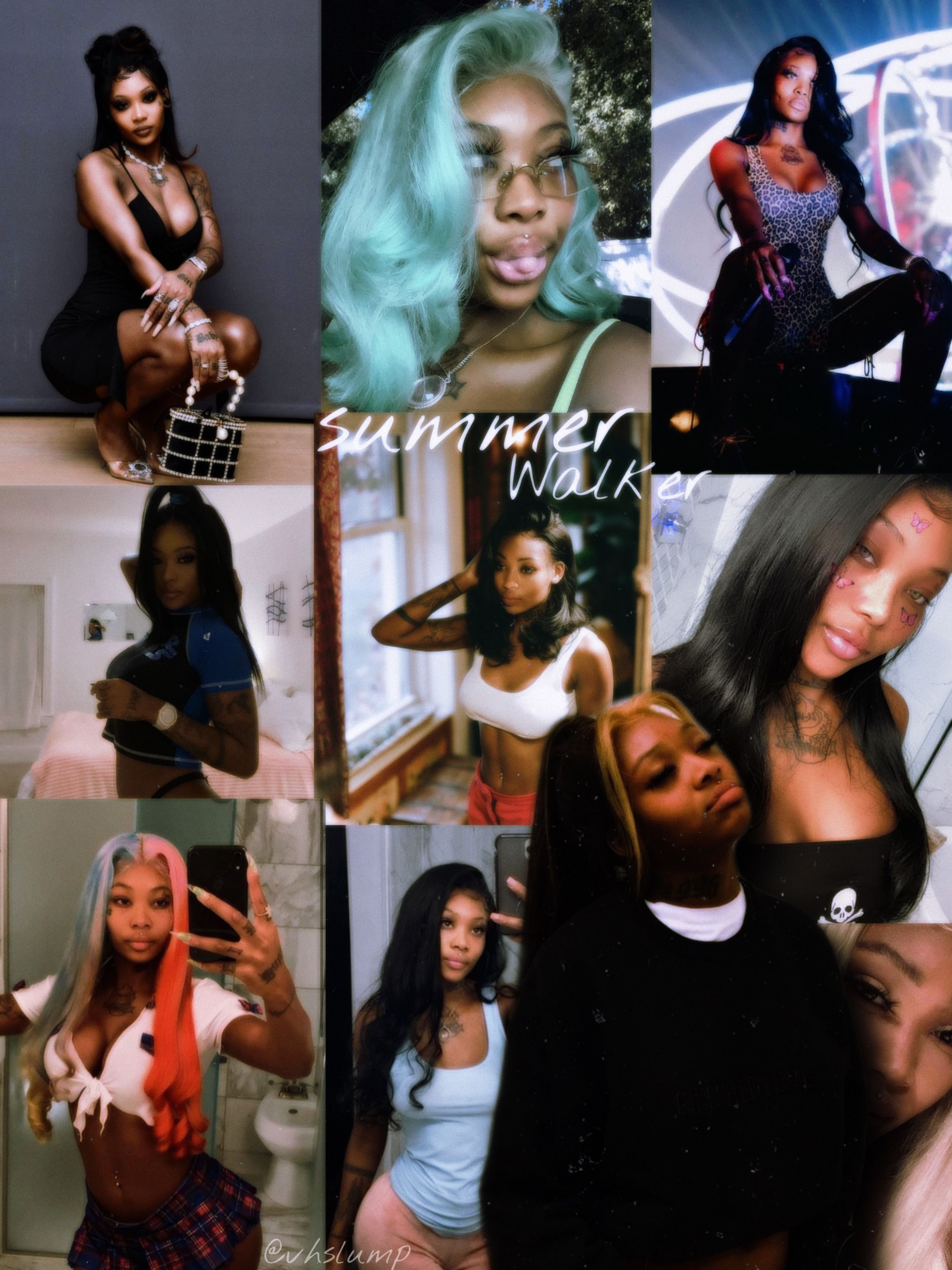 summer walker wallpaper. Bad girl wallpaper, Girl iphone wallpaper, Walker wallpaper