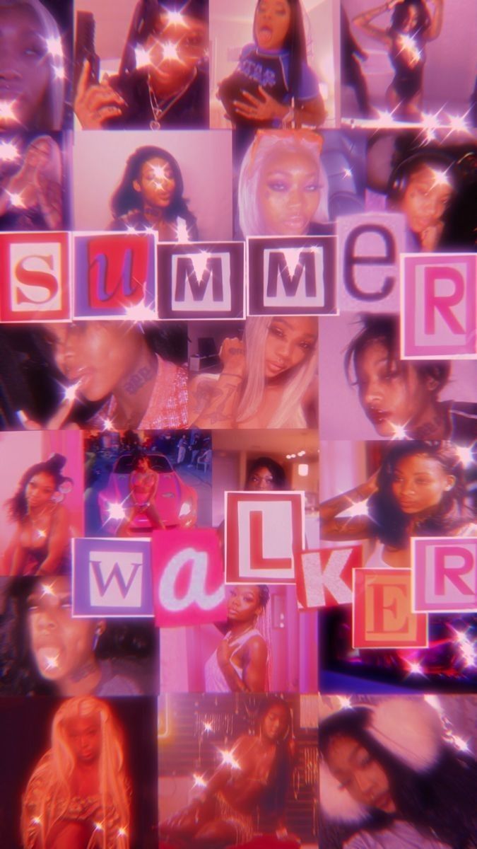 Summer walker wallpaper. Bad girl wallpaper, Walker wallpaper, Pretty wallpaper iphone
