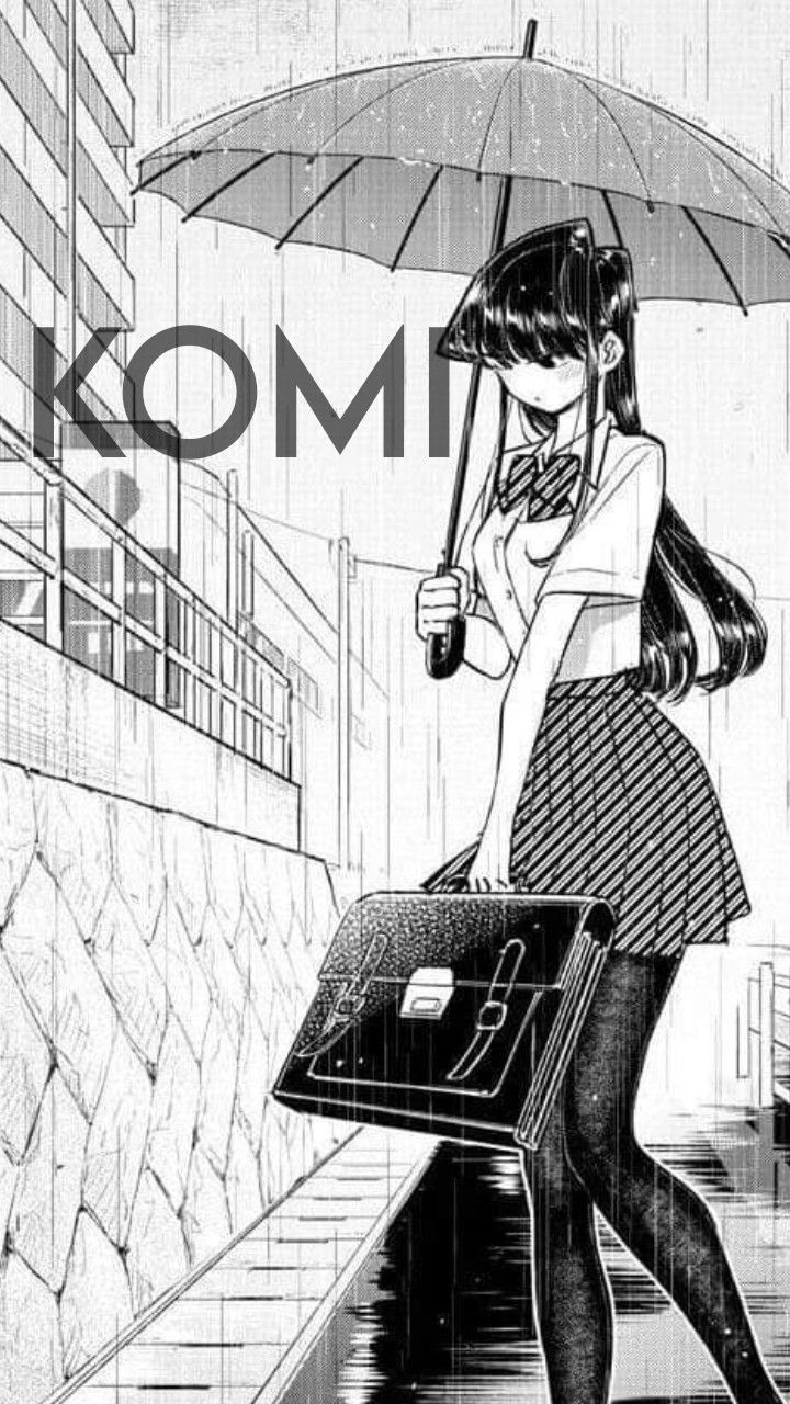 Komi-san, anime, komi, HD phone wallpaper