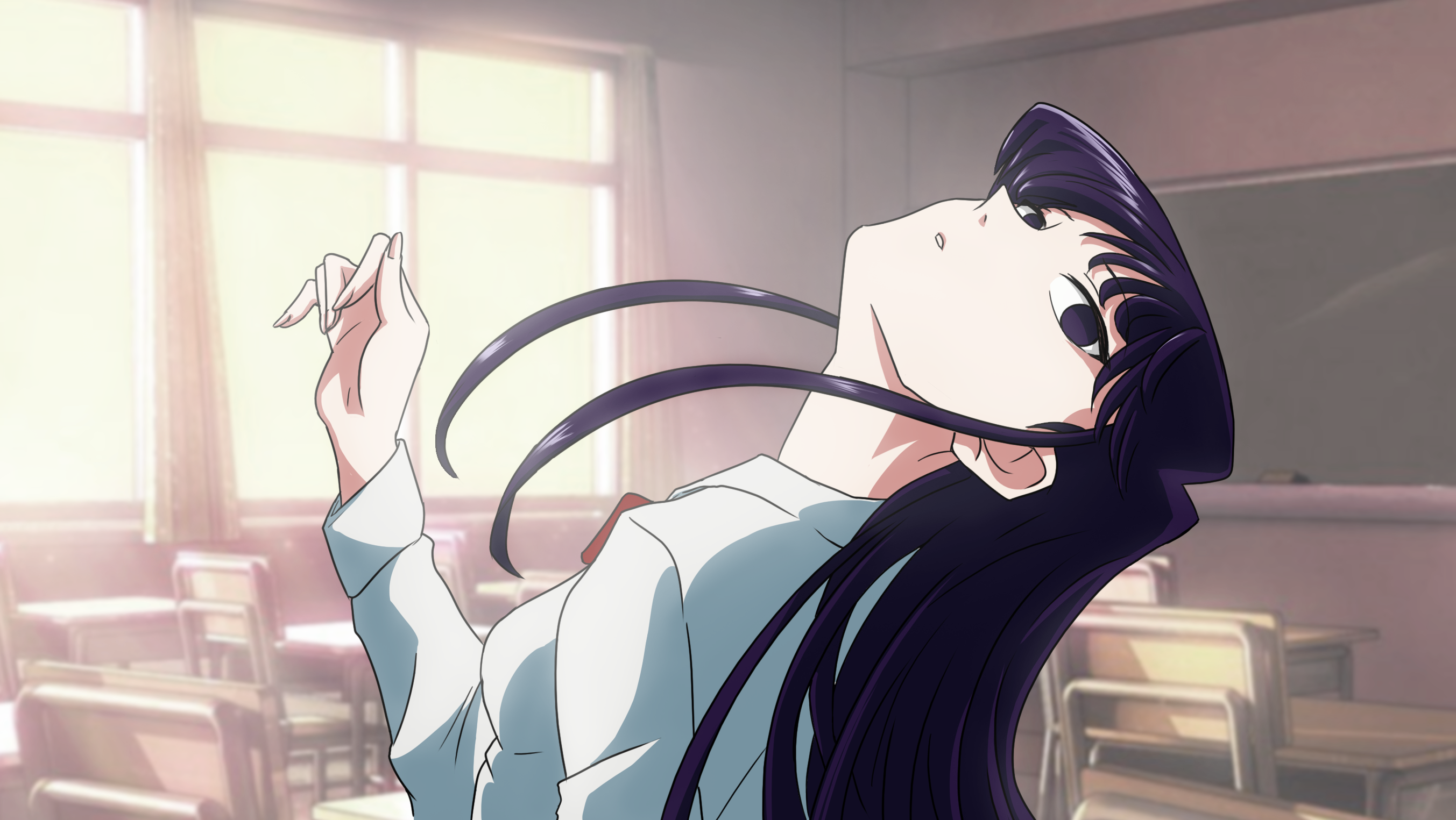 Komi Shouko HD wallpaper, Background