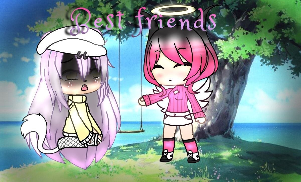 Image discovered by Kittyanimegacha. Find image and videos about edit, best friend and gacha life app to g. We heart it, Anime, Best friends