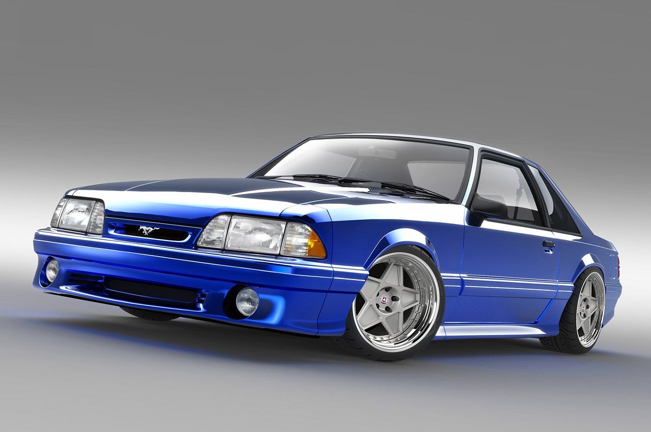 mustangs.. -powered Fox Body Mustang that will debut at SEMA. Mustangs Daily. Fox body mustang, Notchback mustang, Ford mustang
