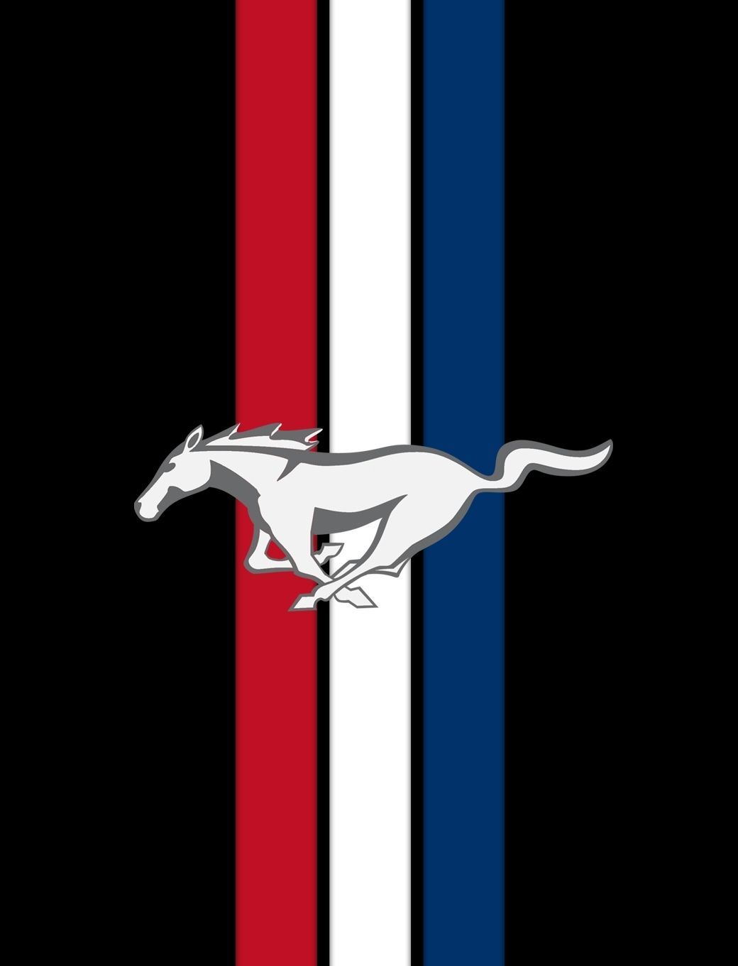 Ford Mustang Logo Wallpaper iPhone