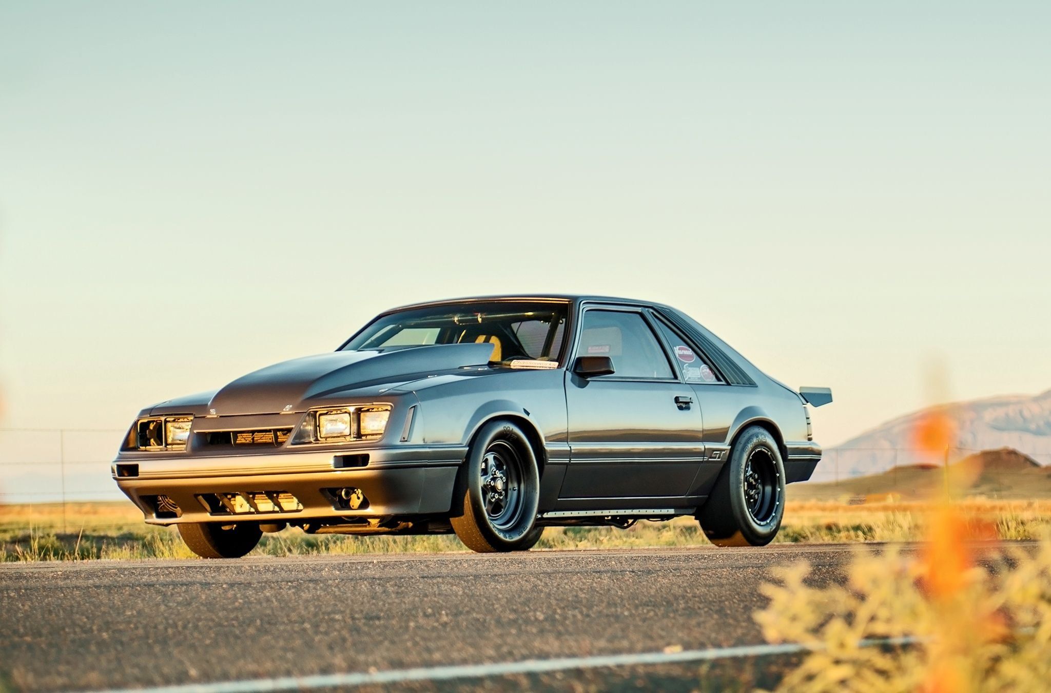 1986 Ford Mustang GT modified cars wallpapers 