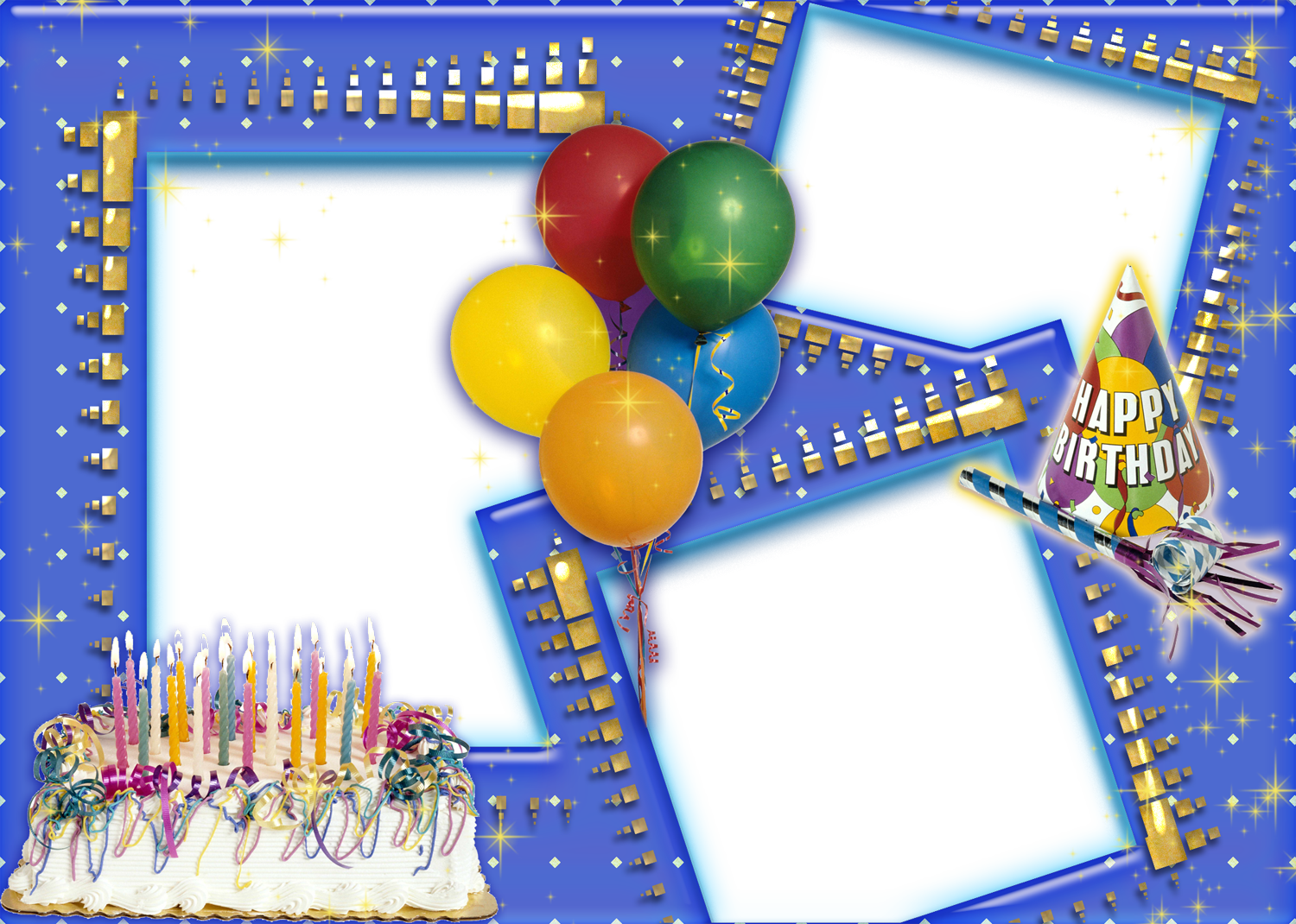 Happy Birthday Photo Frame Effect