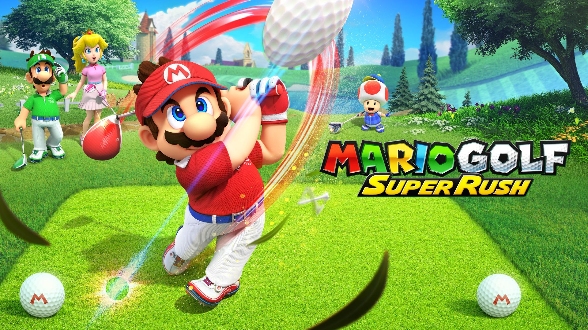 Mario Golf: Super Rush: free desktop wallpaper and background image