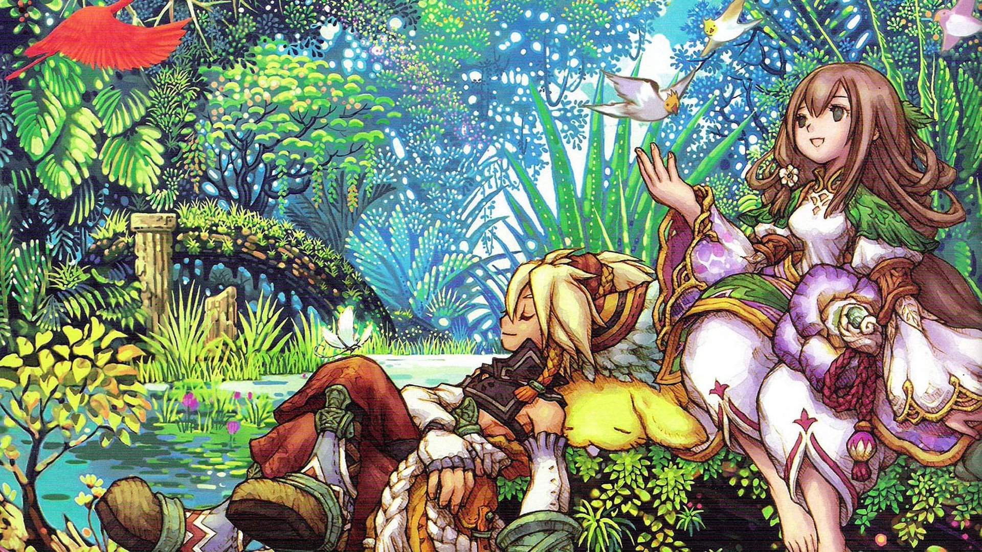 Free Dawn of Mana Wallpaper in 1920x1080. Mana, Secret of mana, Wallpaper