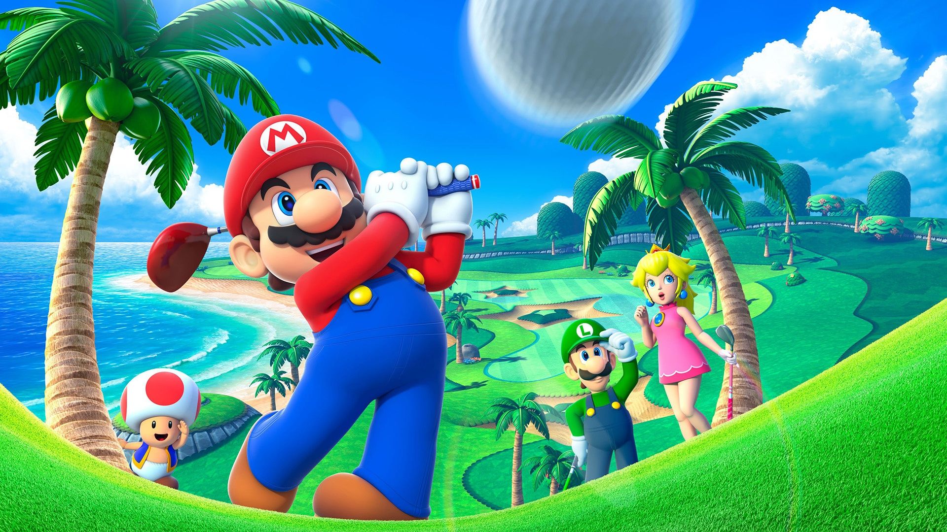 Mario Golf celebrates a comeback on the switch with Super Rush