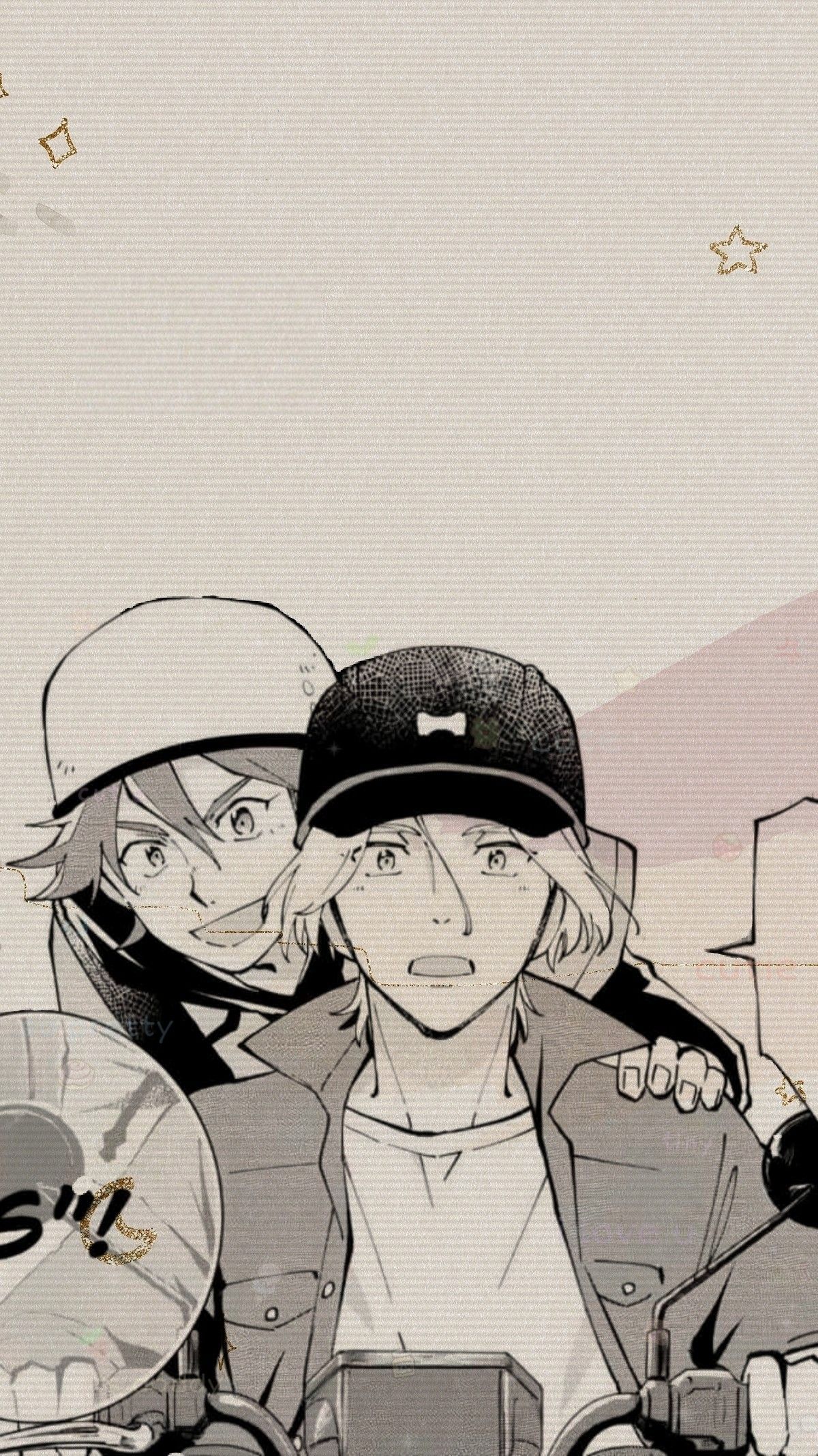Reki x Langa wallpaper.. manga. Aesthetic anime, Anime wallpaper, Anime background