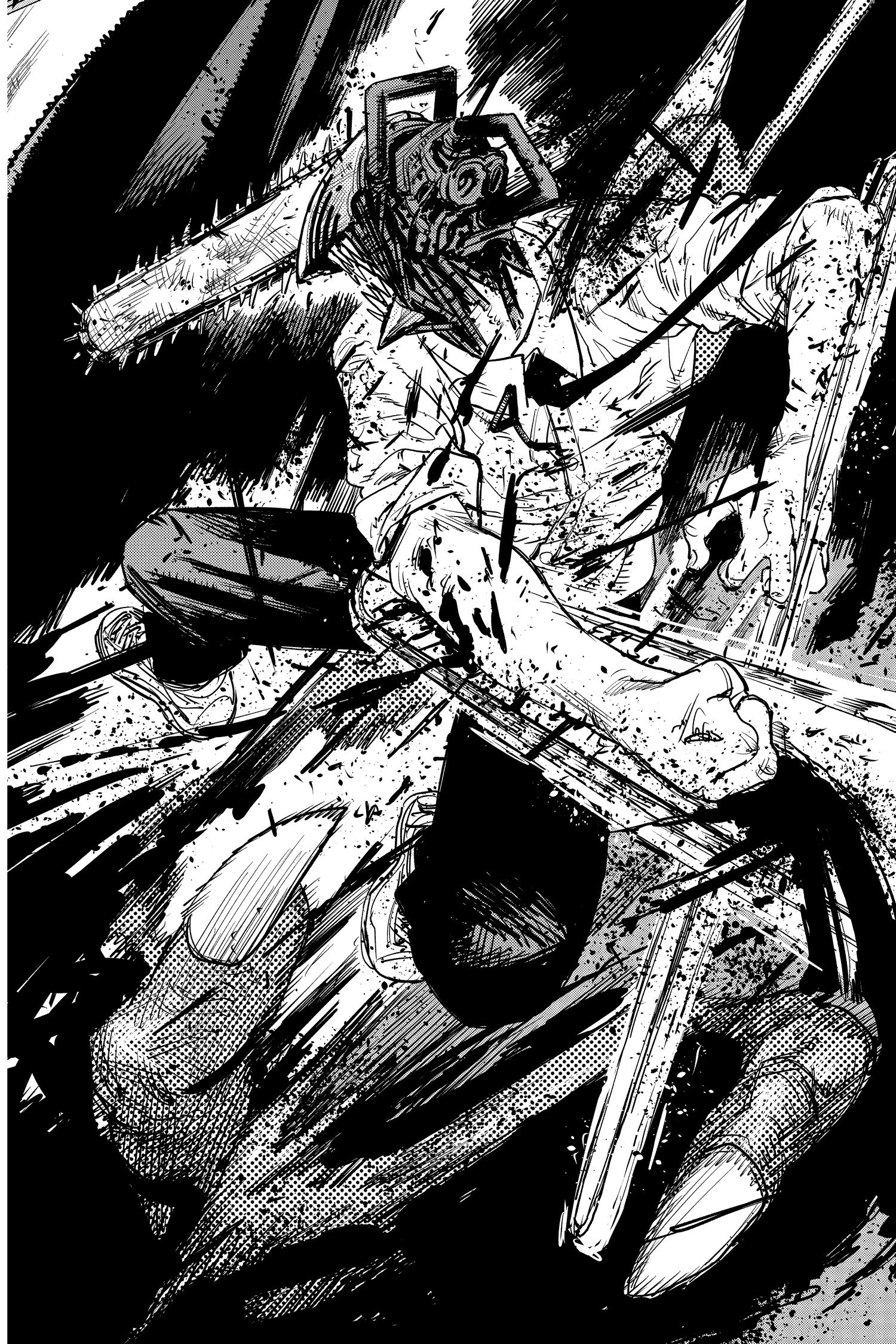 Finally, There's A Manga About A Man With Chainsaw Hands